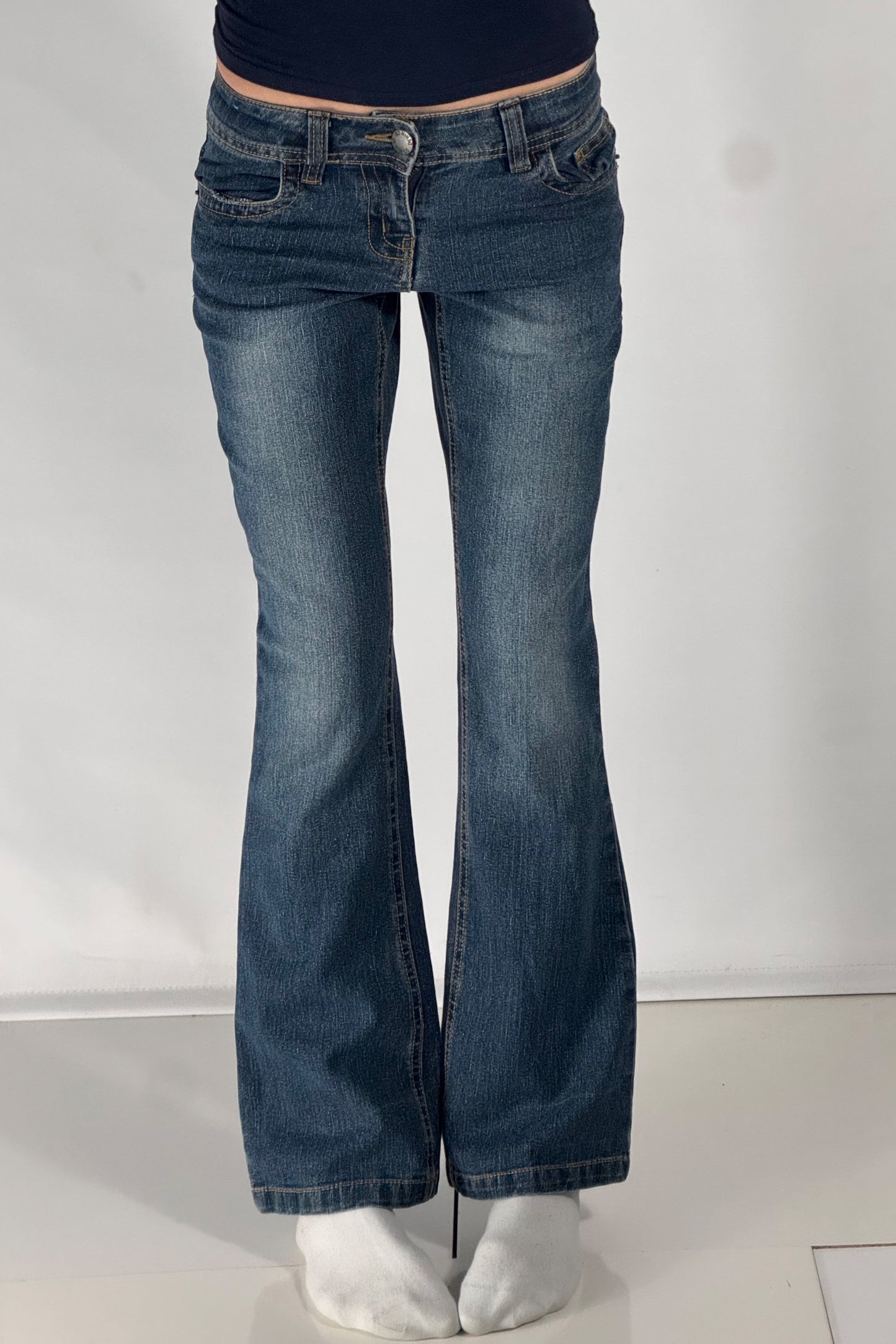 Lågmidjade jeans stl: