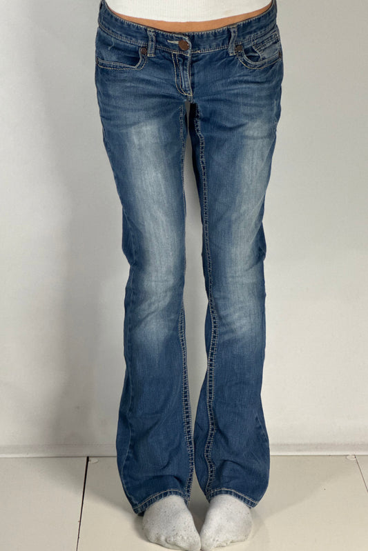 Lågmidjade jeans stl: S