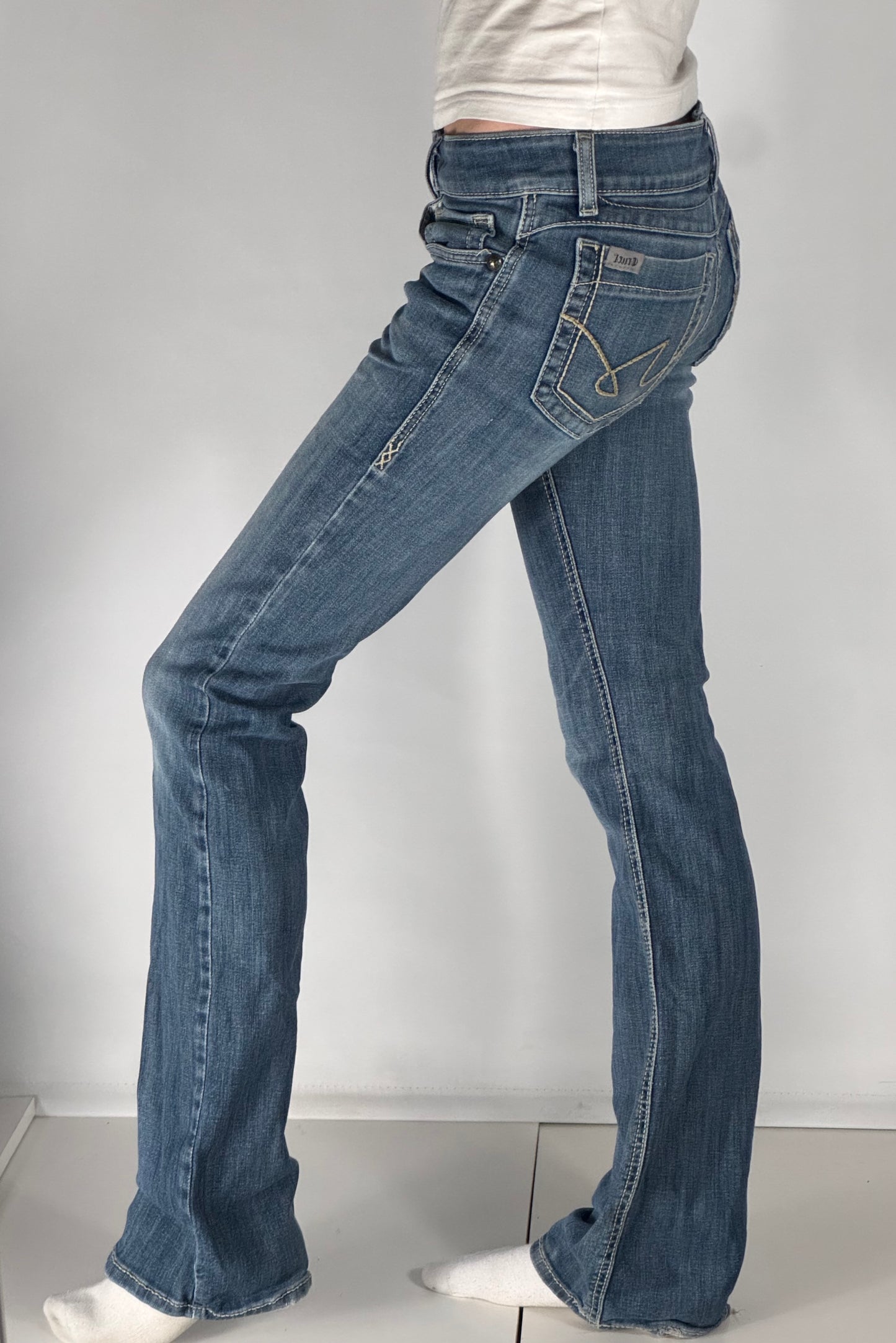 Lågmidjade jeans stl: XS