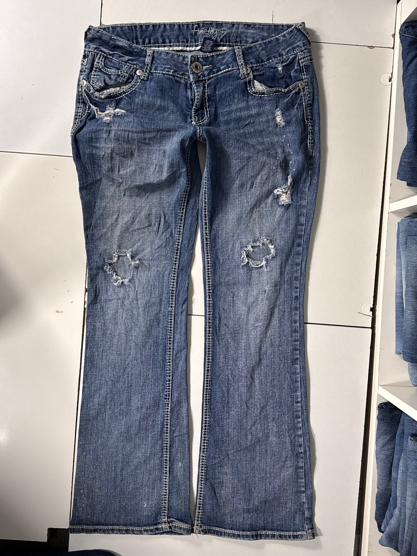 Lågmidjade jeans stl: L