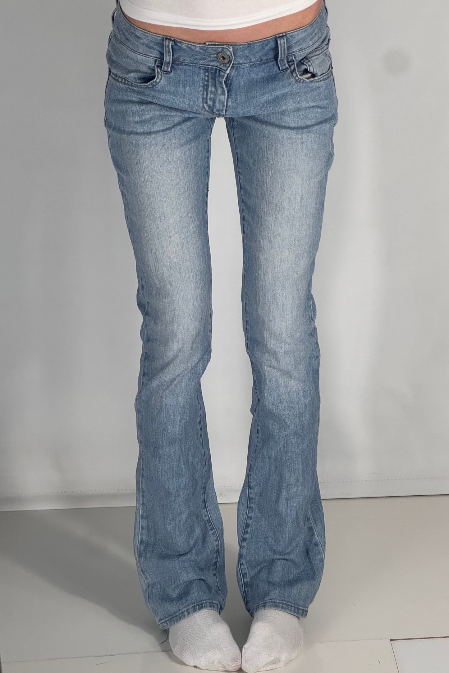 Lågmidjade jeans stl: XS