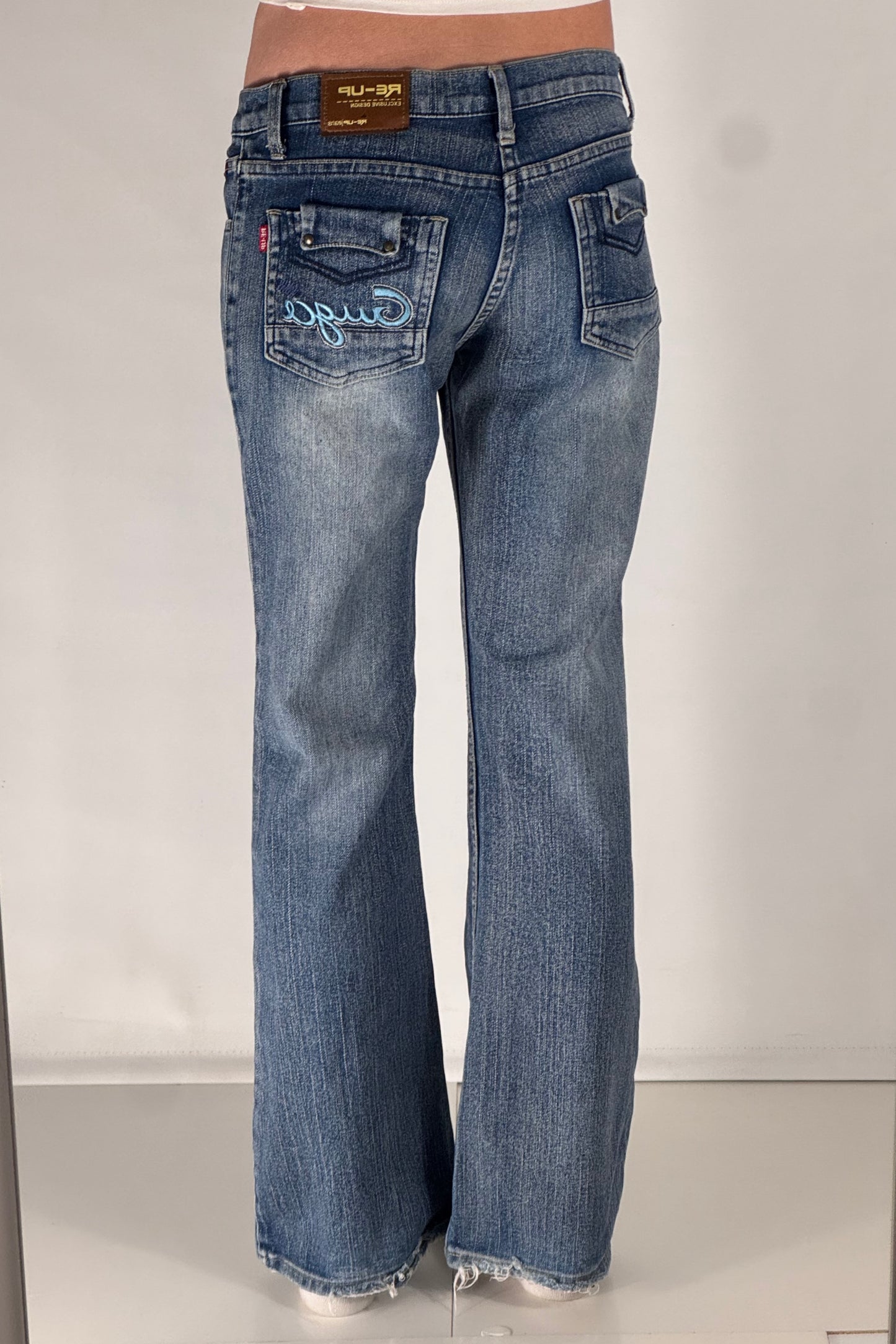 Lågmidjade jeans stl: S