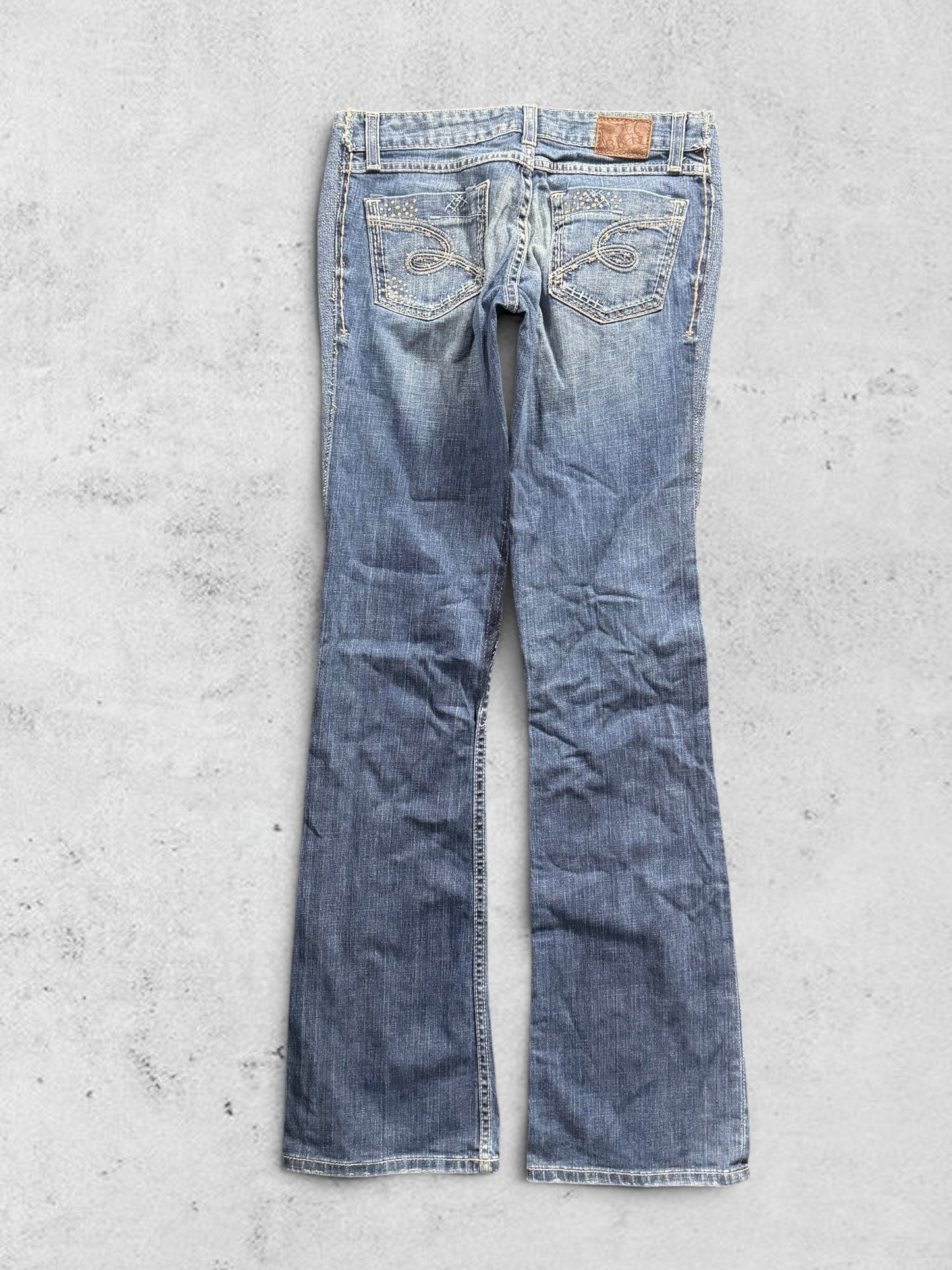 Lågmidjade jeans stl: S/M