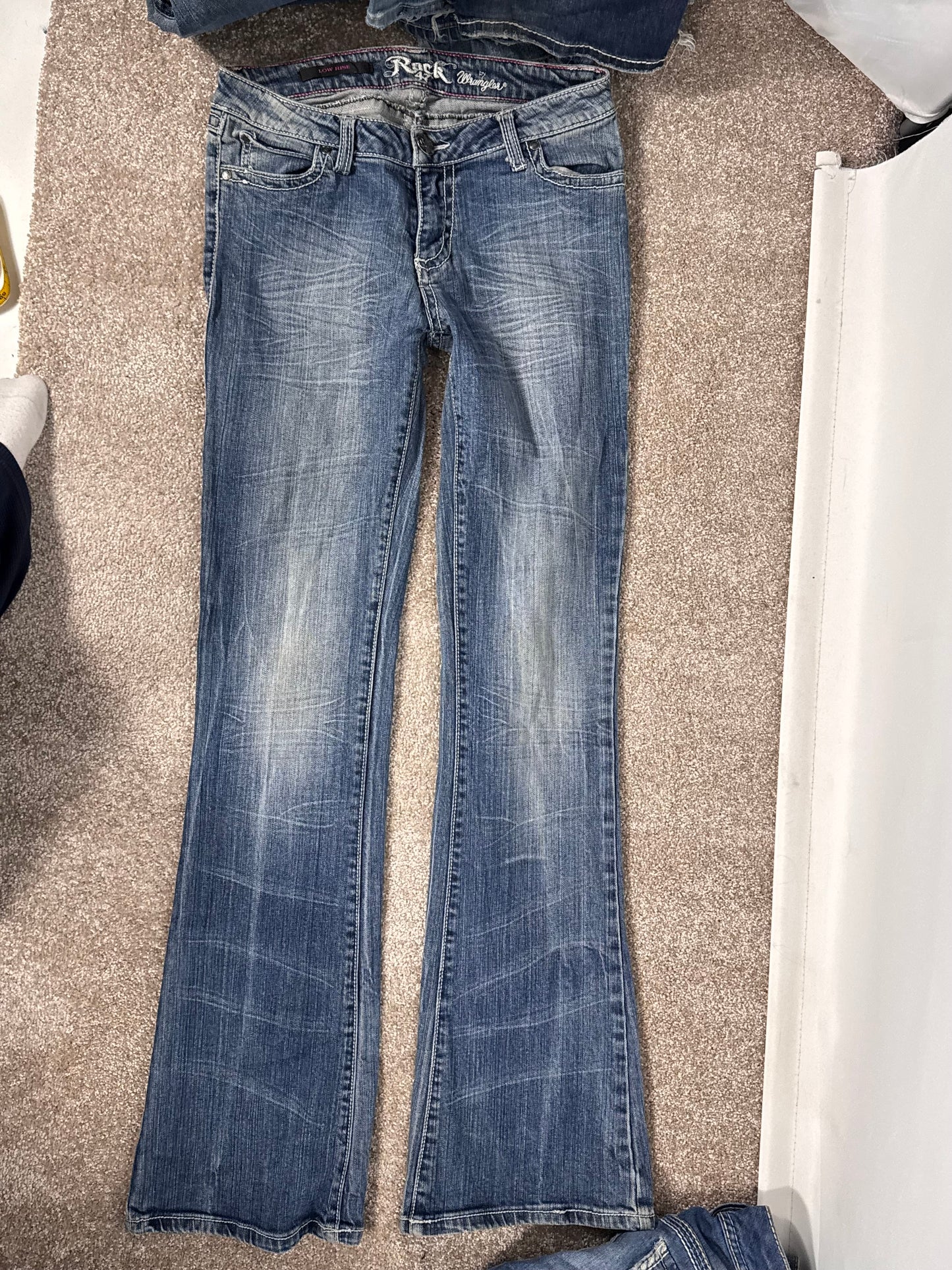 Lågmidjade jeans stl: XS