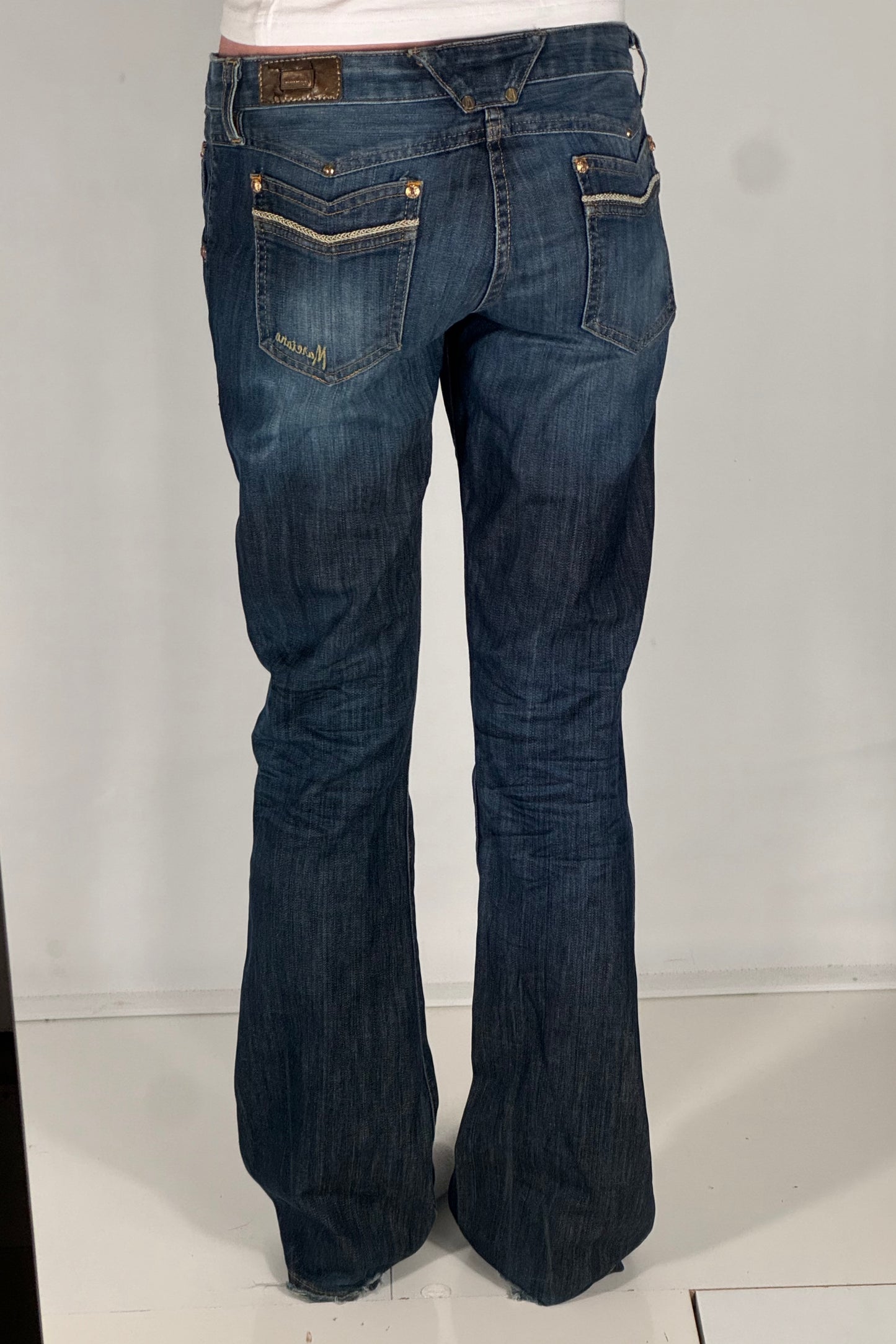 Lågmidjade jeans stl: XS/S