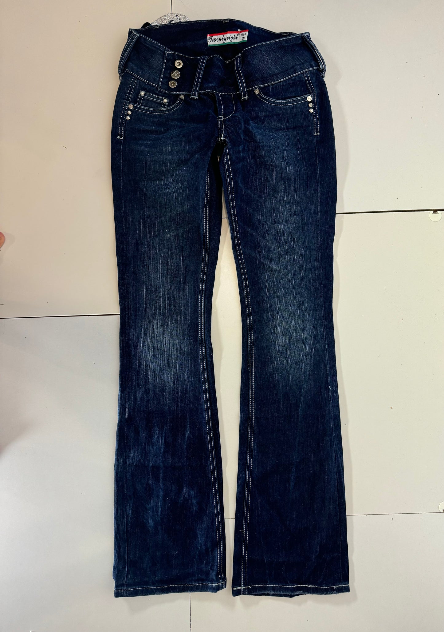 Lågmidjade jeans stl: XS/S