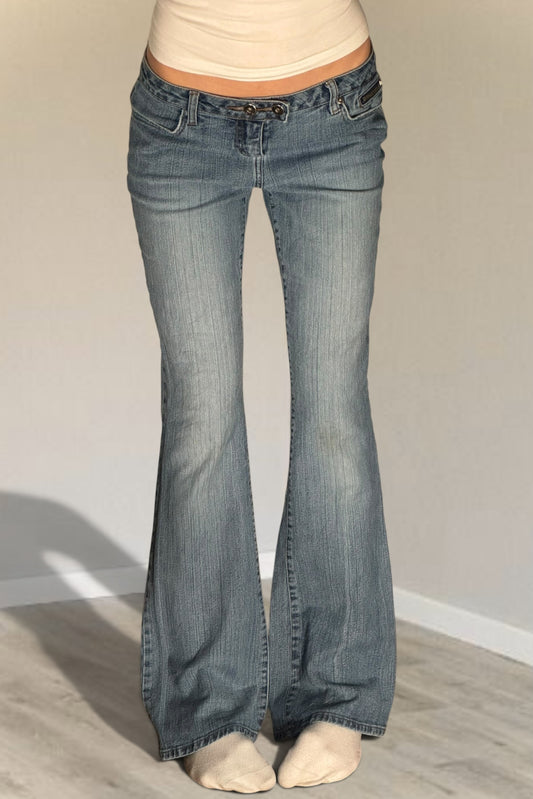 Lågmidjade jeans stl: S