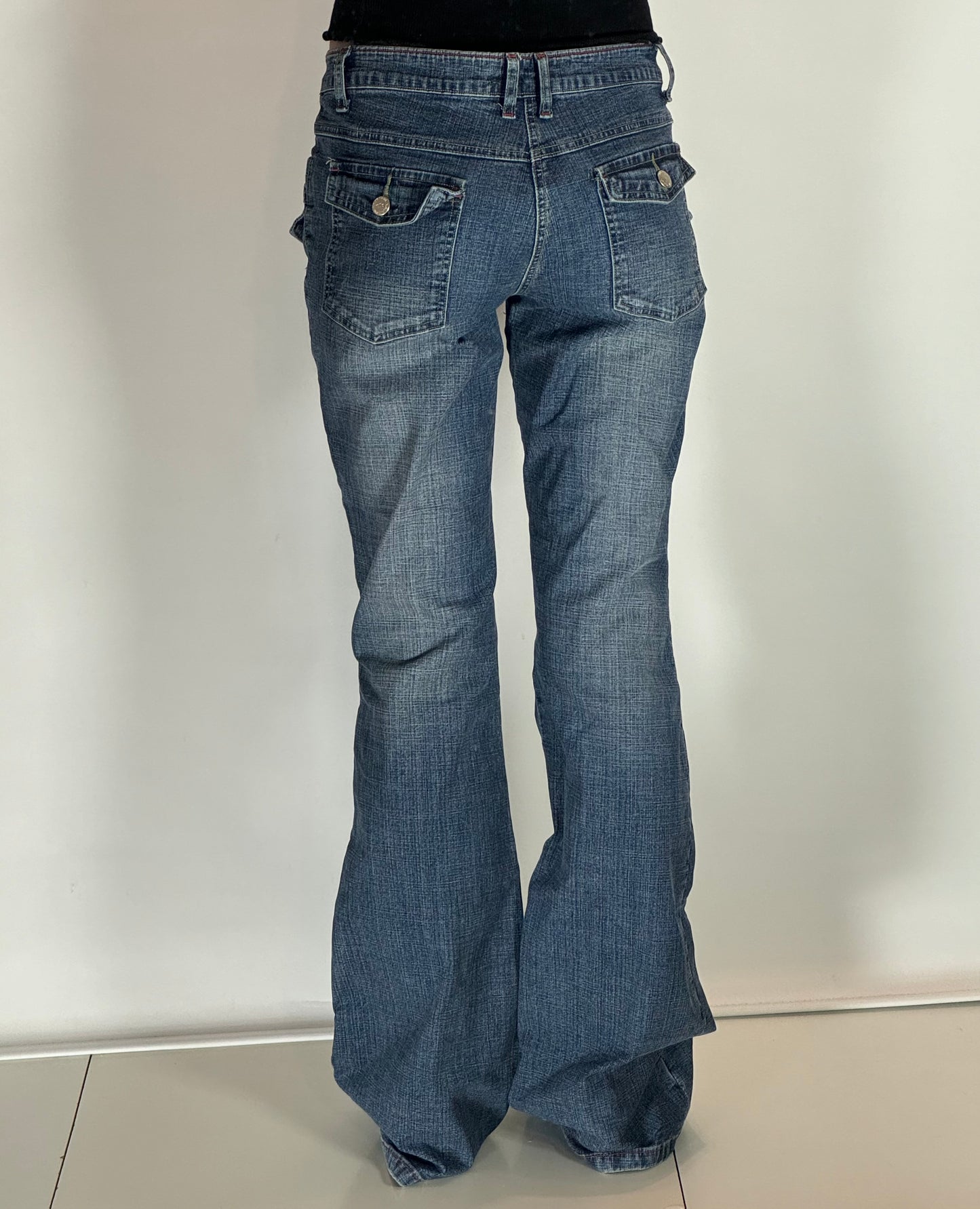 Lågmidjade jeans stl: S