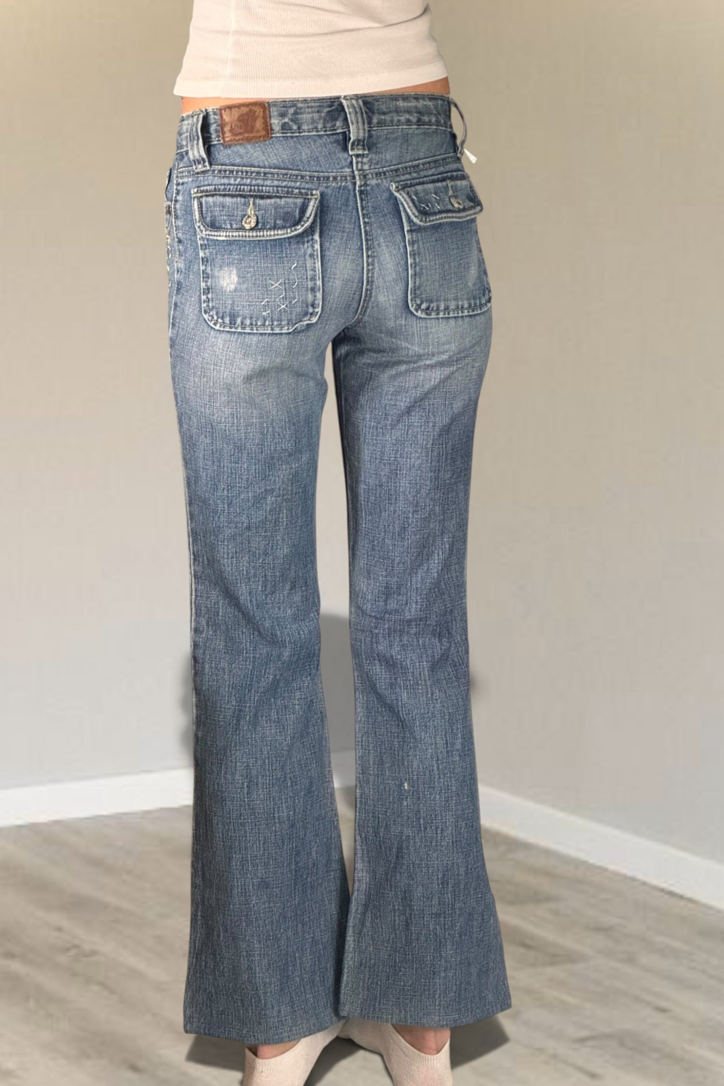 Lågmidjade jeans stl: XXS