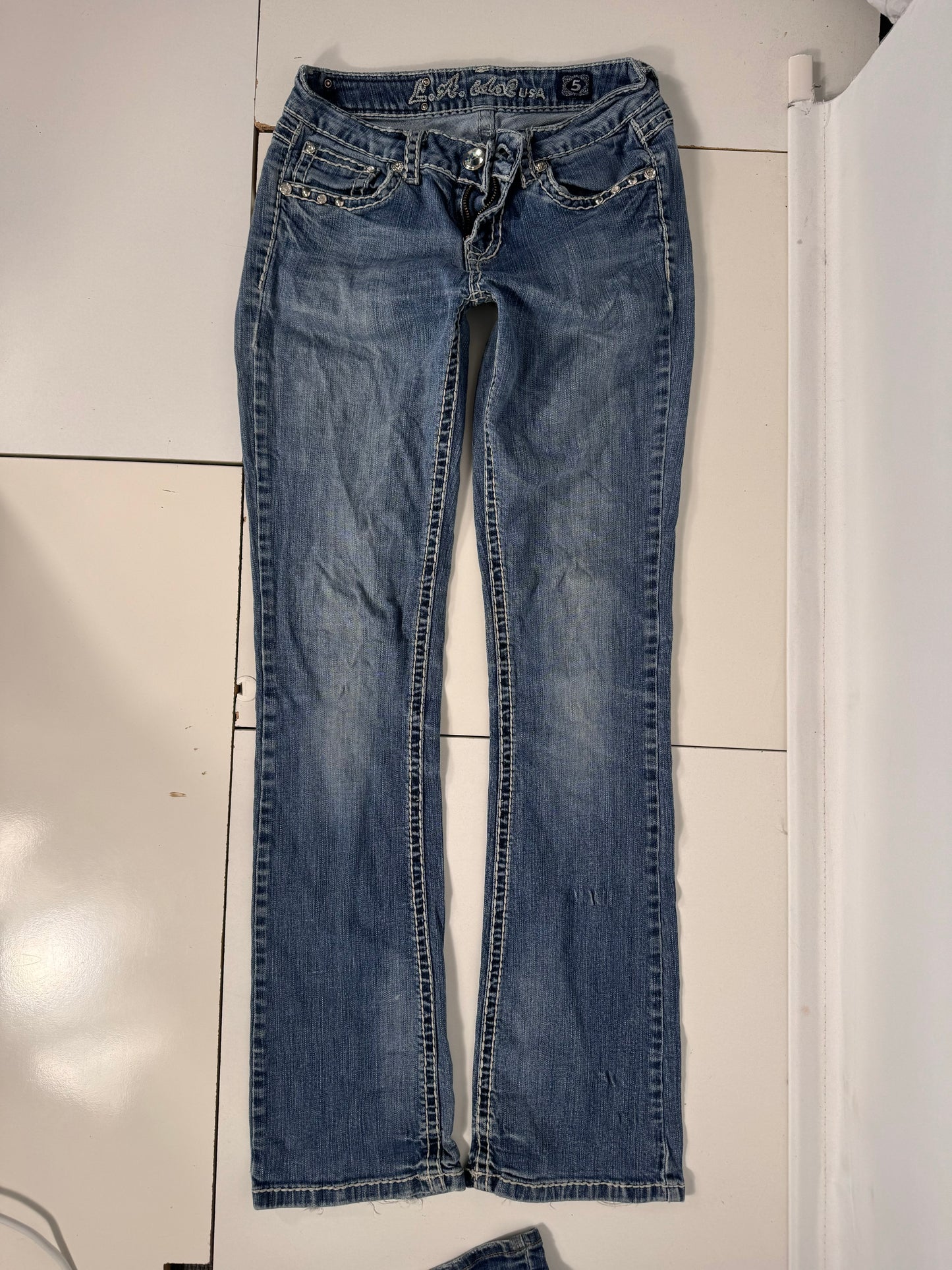Lågmidjade jeans stl: XXS