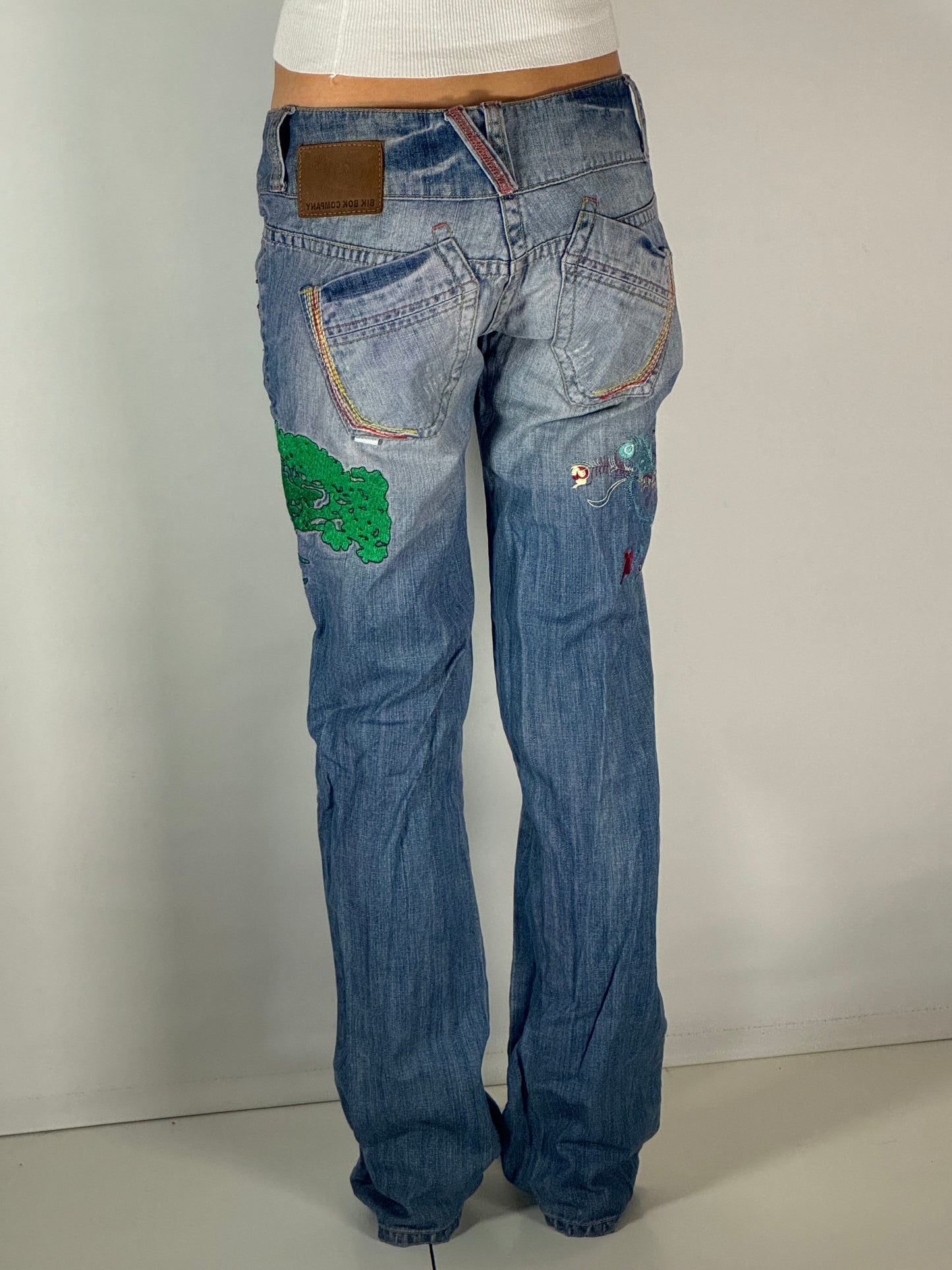 Lågmidjade jeans stl: M