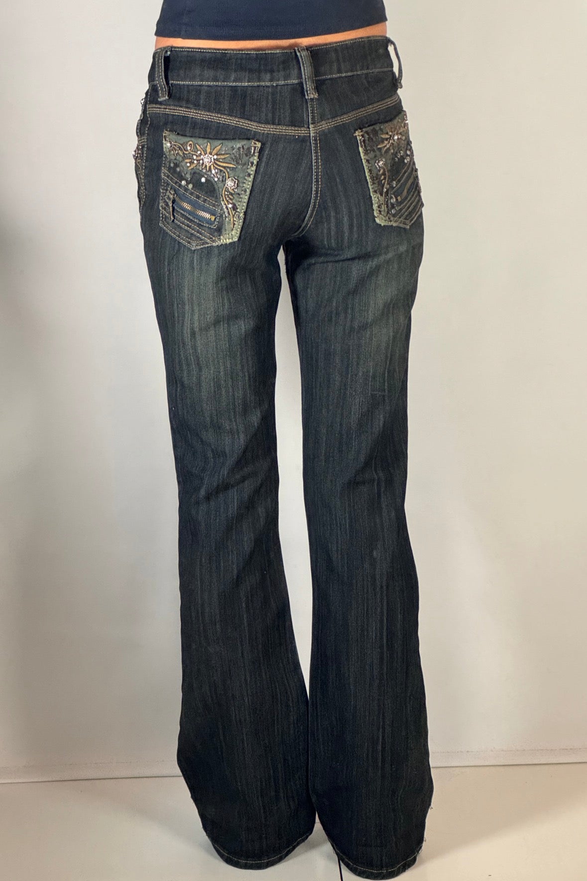 Lågmidjade jeans stl: