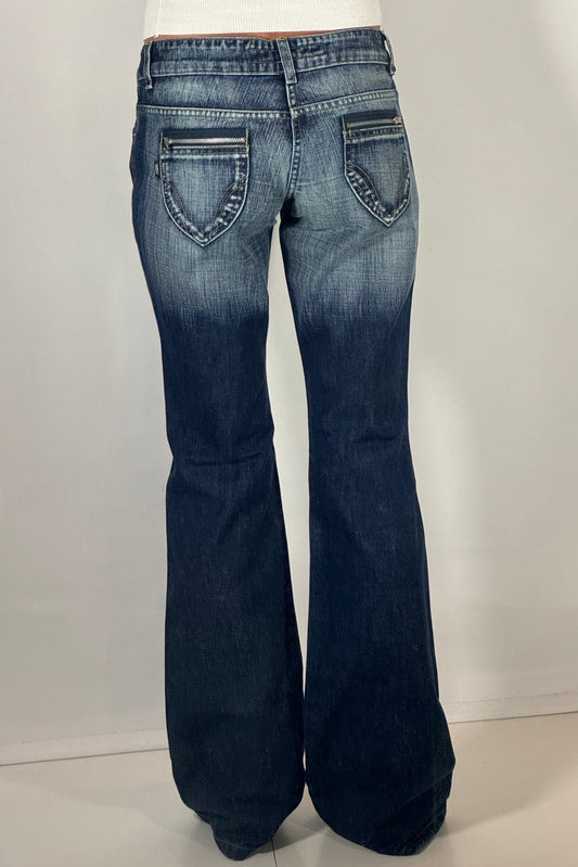 Lågmidjade jeans stl: XS (W28/L34)