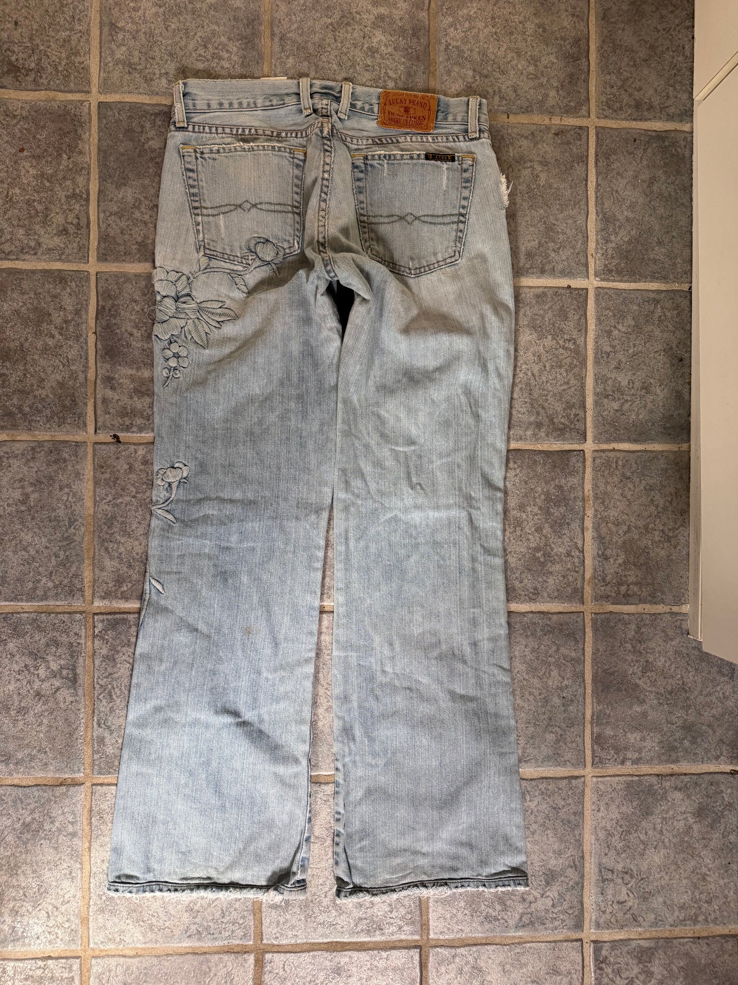 Lågmidjade jeans stl: M