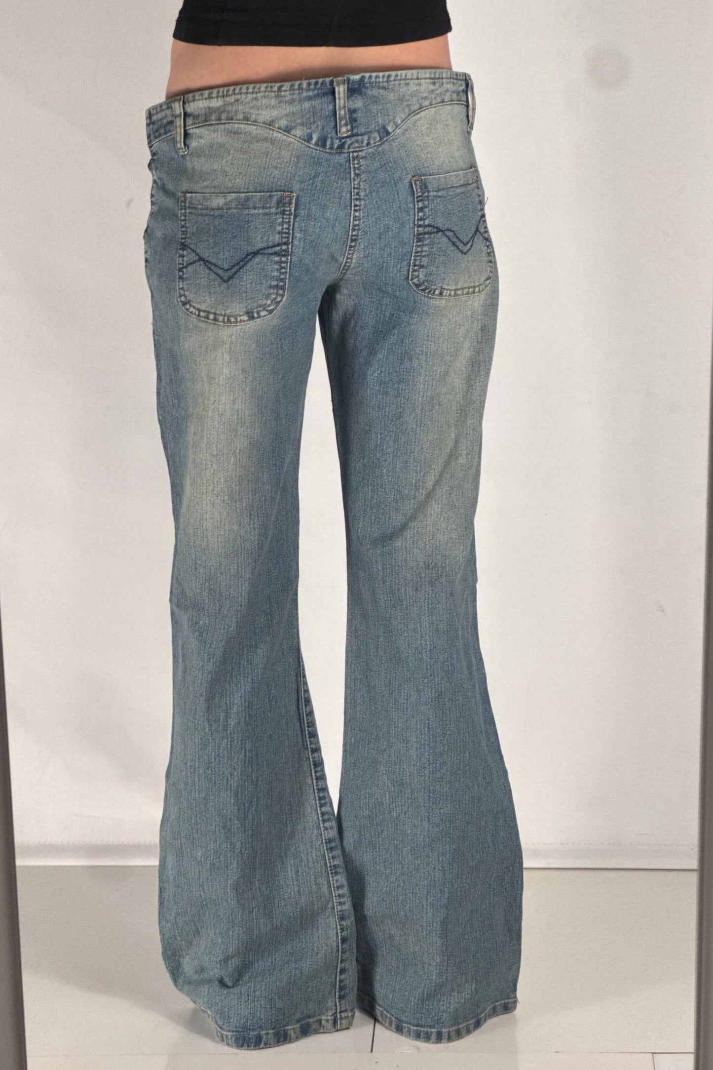 Lågmidjade jeans stl: L