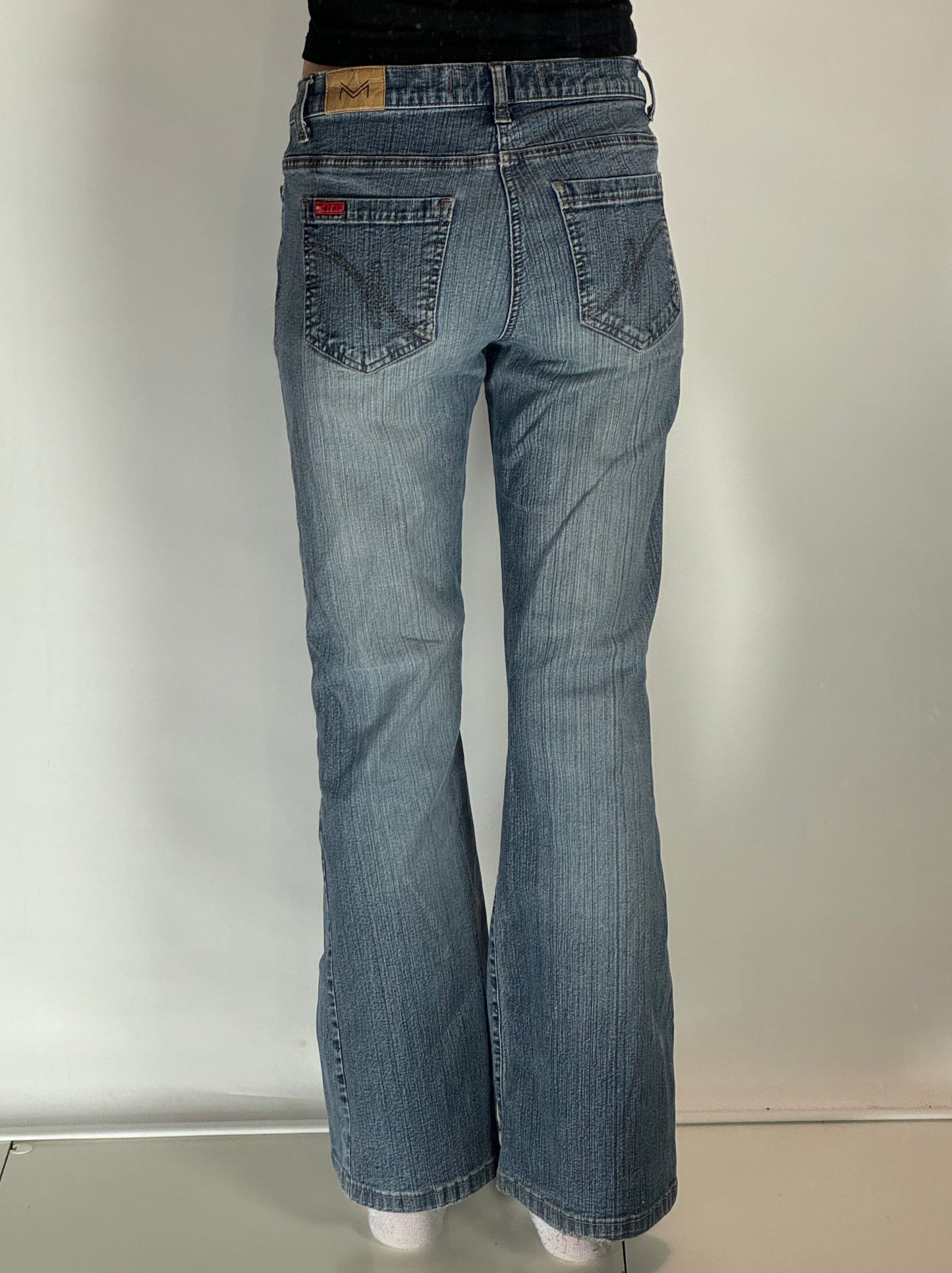 Lågmidjade jeans-stl: S