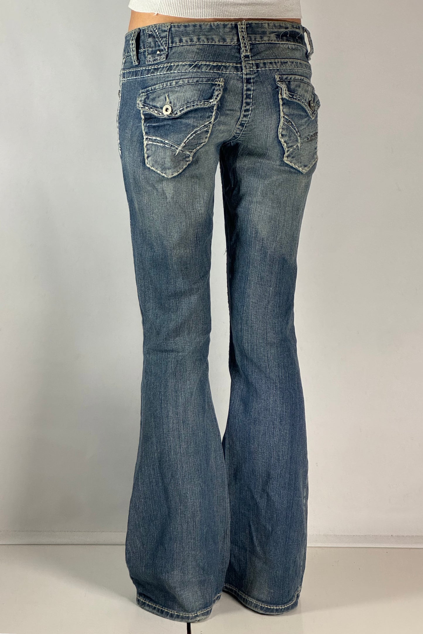 Lågmidjade jeans stl: XS/S
