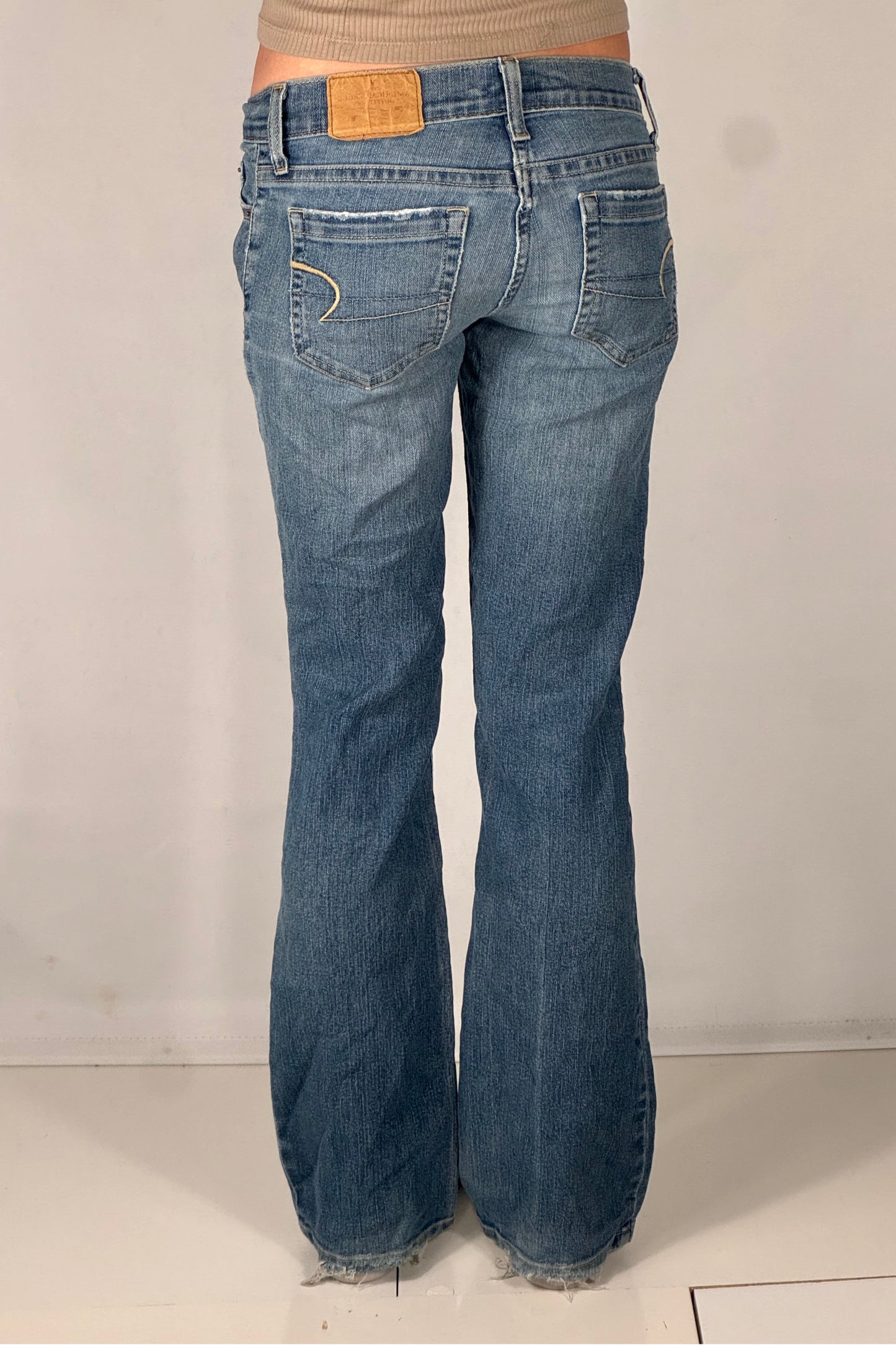 Lågmidjade jeans stl: XS