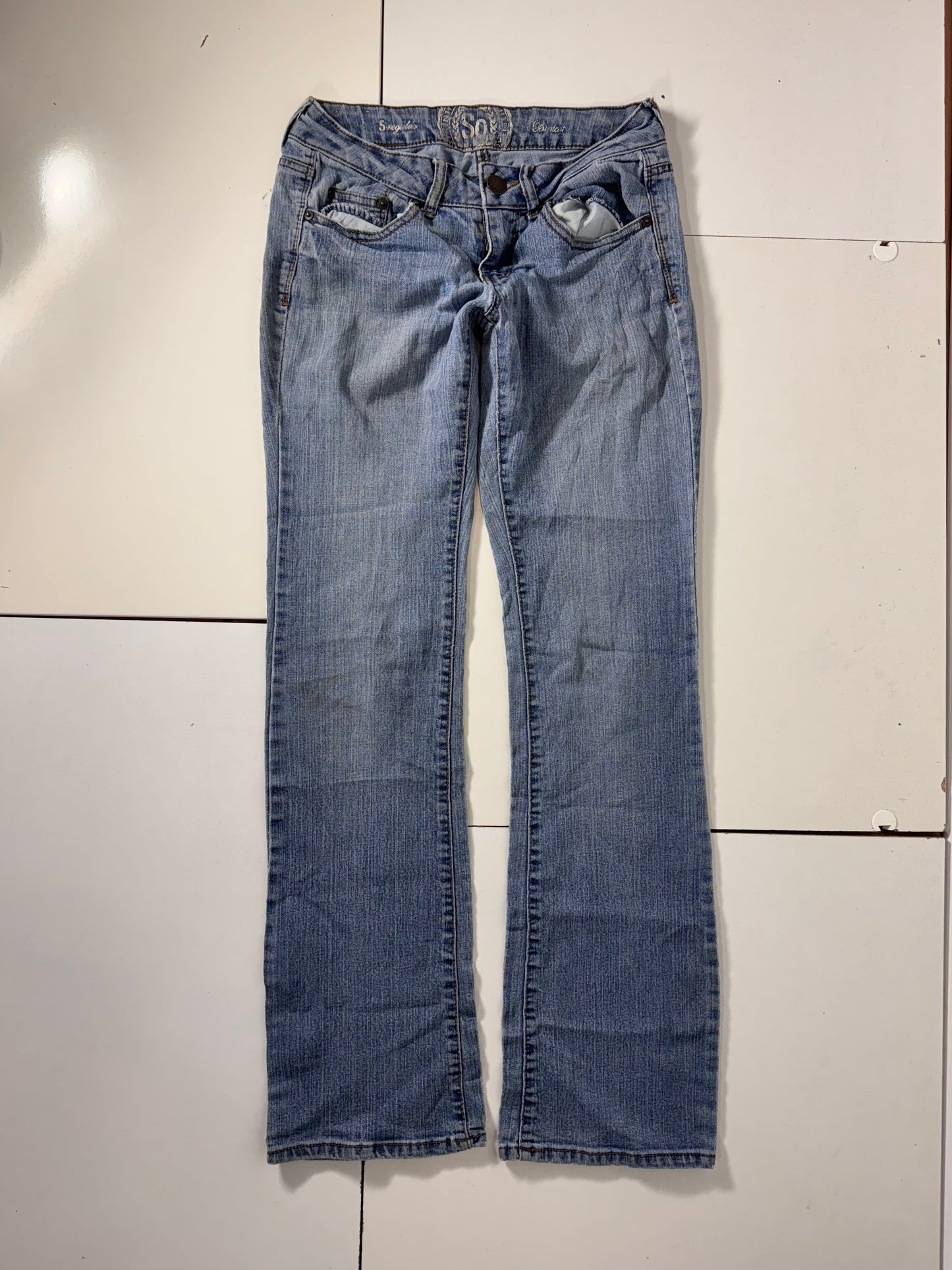 Lågmidjade jeans stl: XS