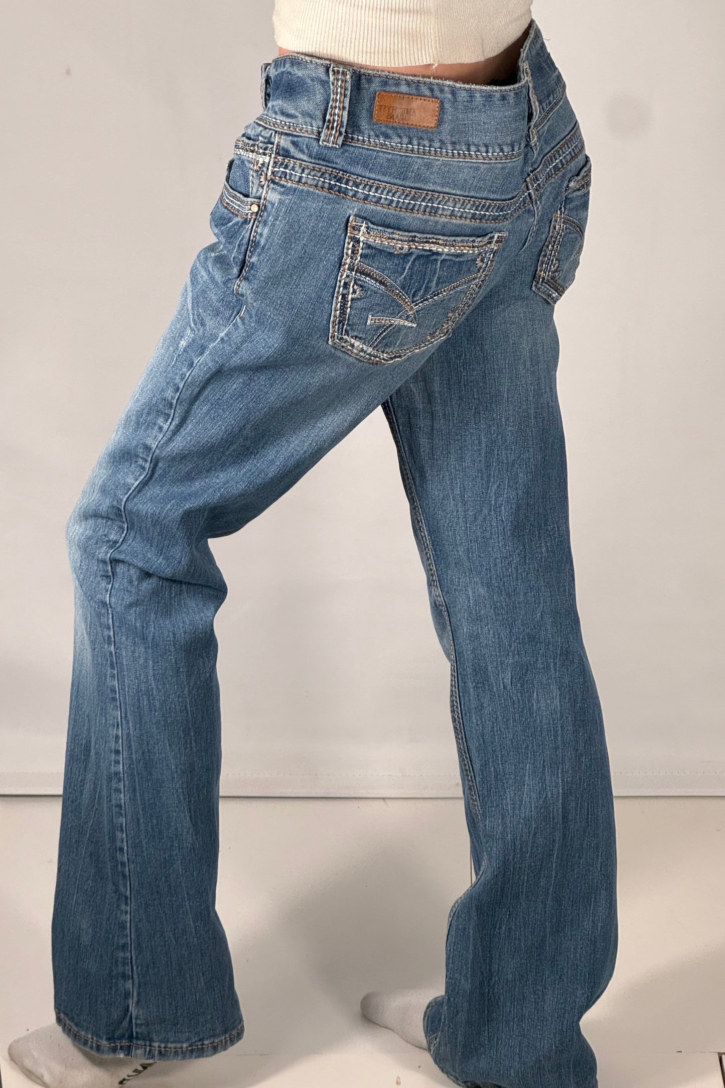 Lågmidjade jeans stl: M/L