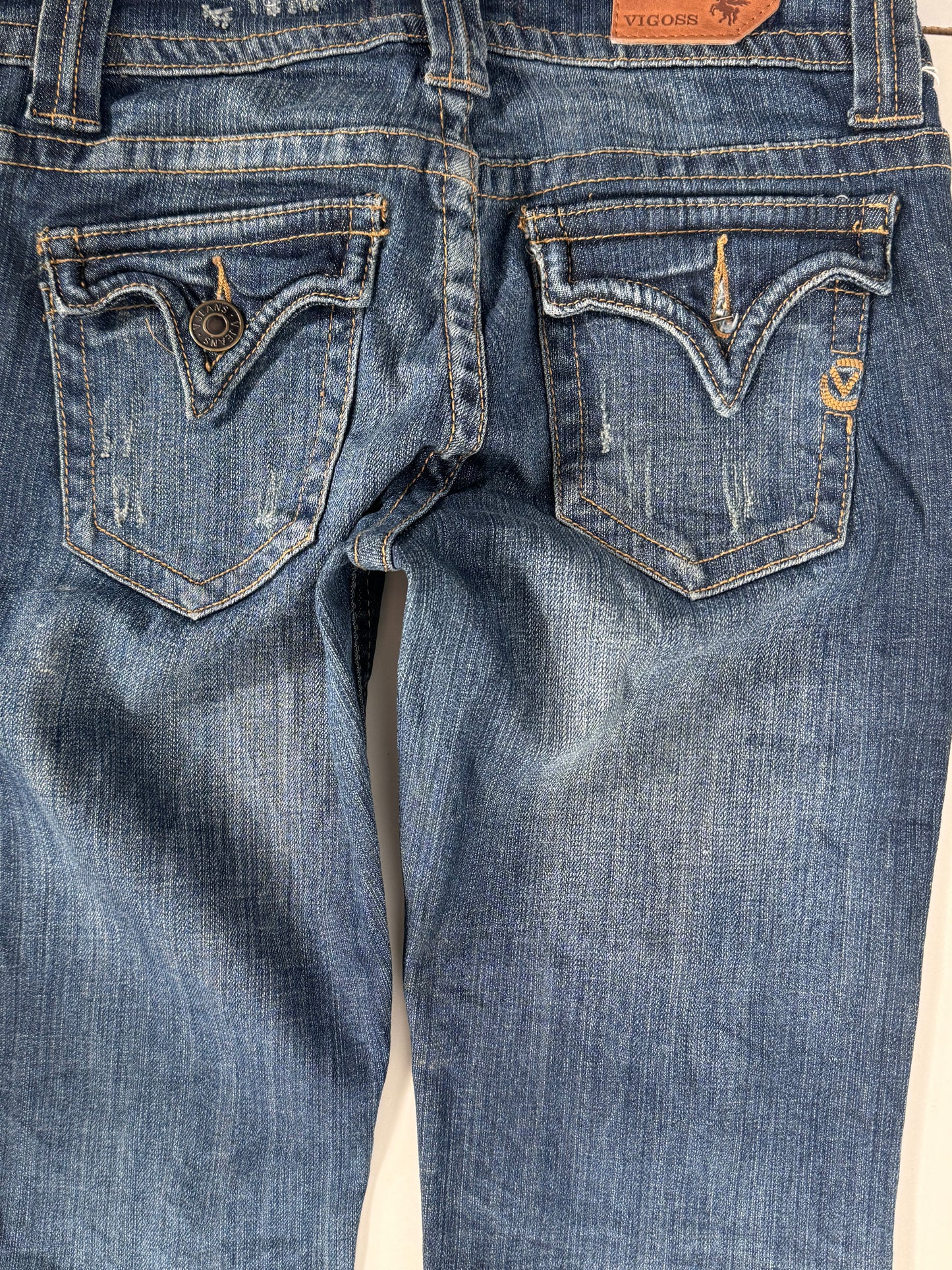 Lavlivede jeans str: XS