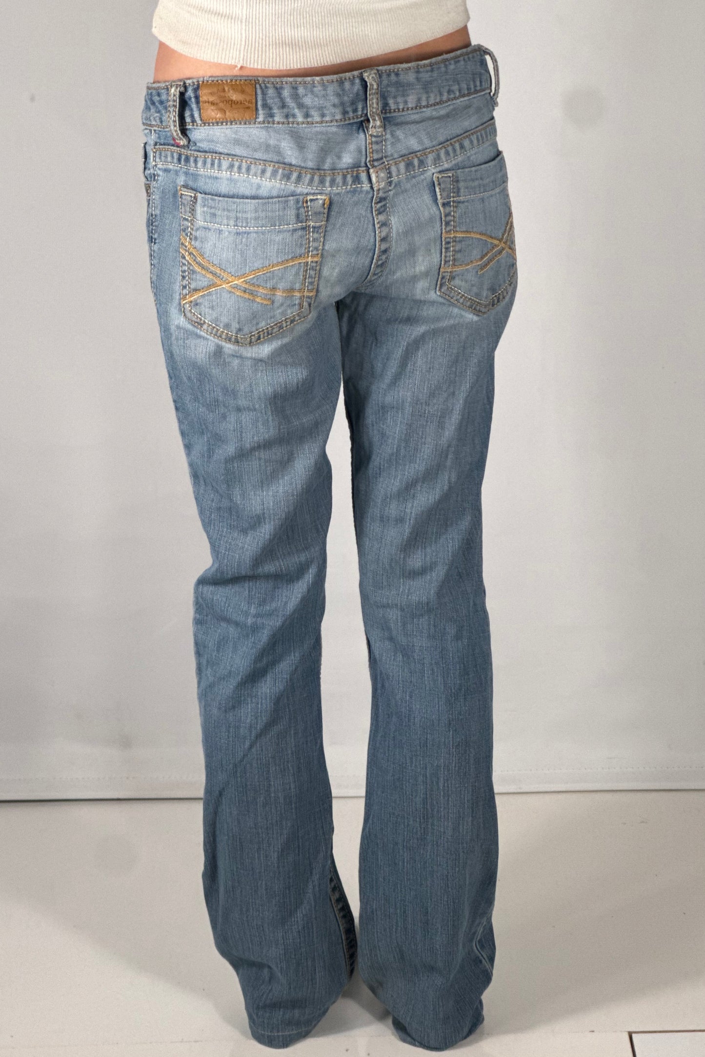 Lågmidjade jeans stl: S
