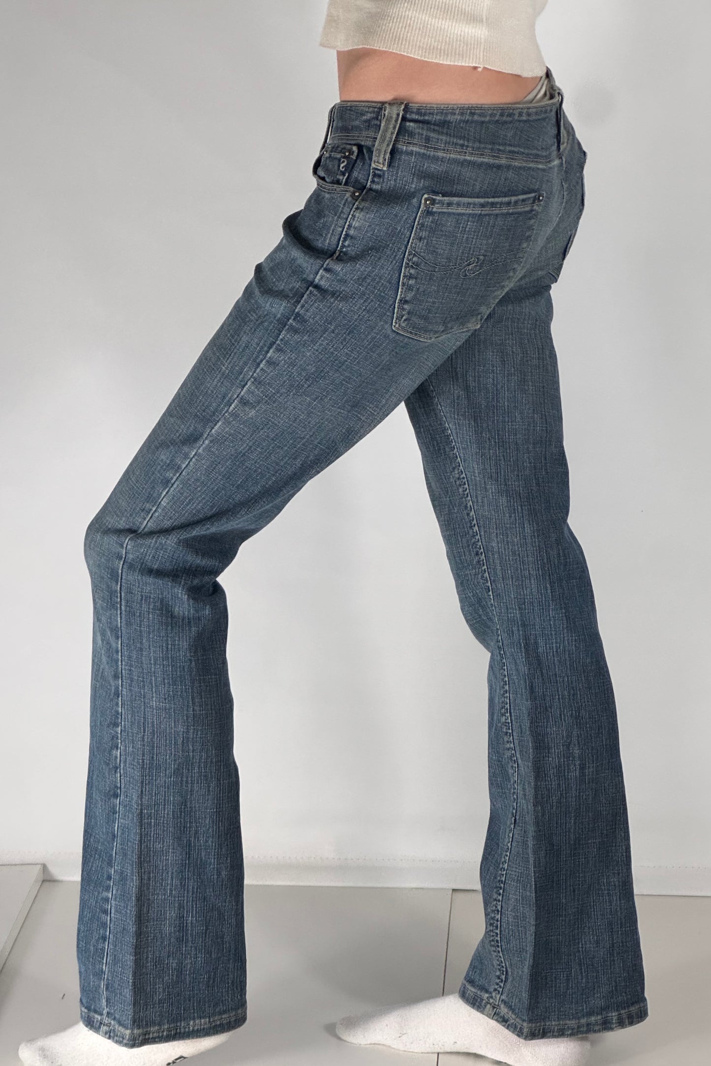 Lågmidjade jeans stl: S