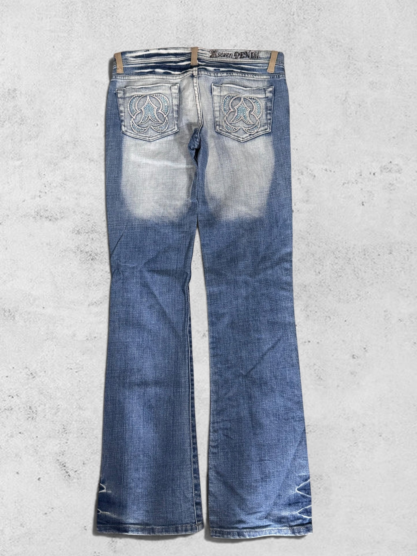 Lågmidjade jeans stl: XS/S