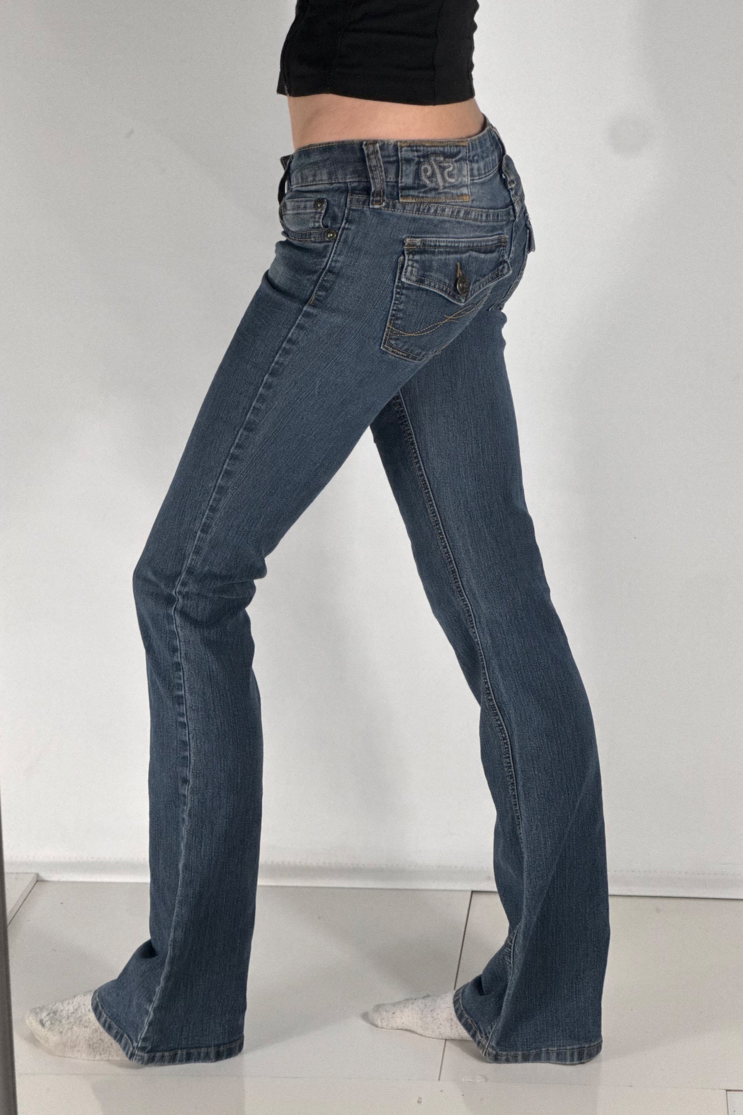 Lågmidjade jeans stl: XS