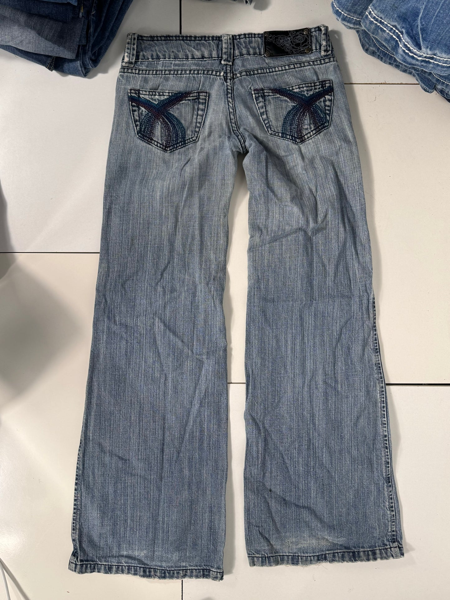 Lågmidjade jeans stl: S