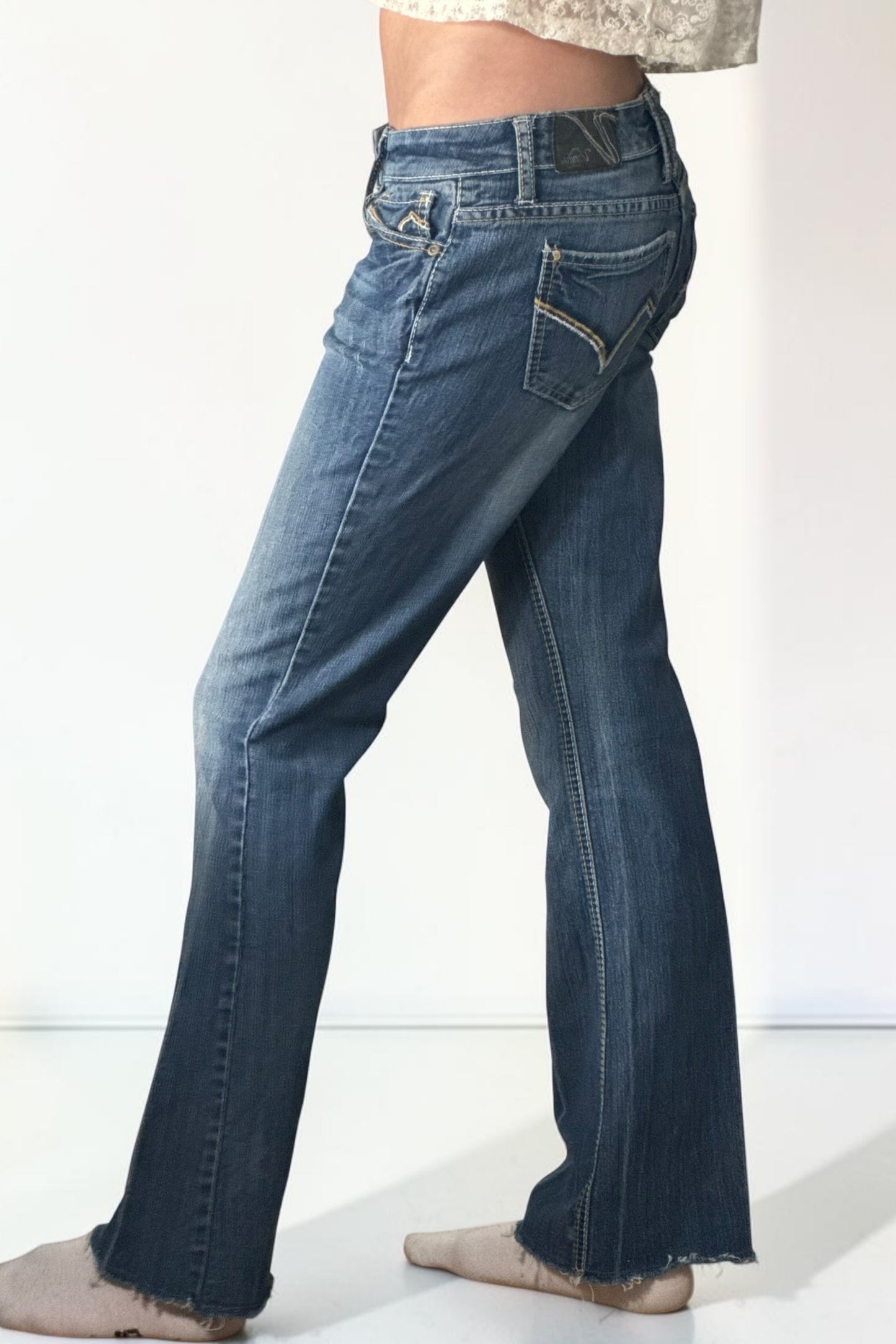 Lågmidjade jeans stl: XS