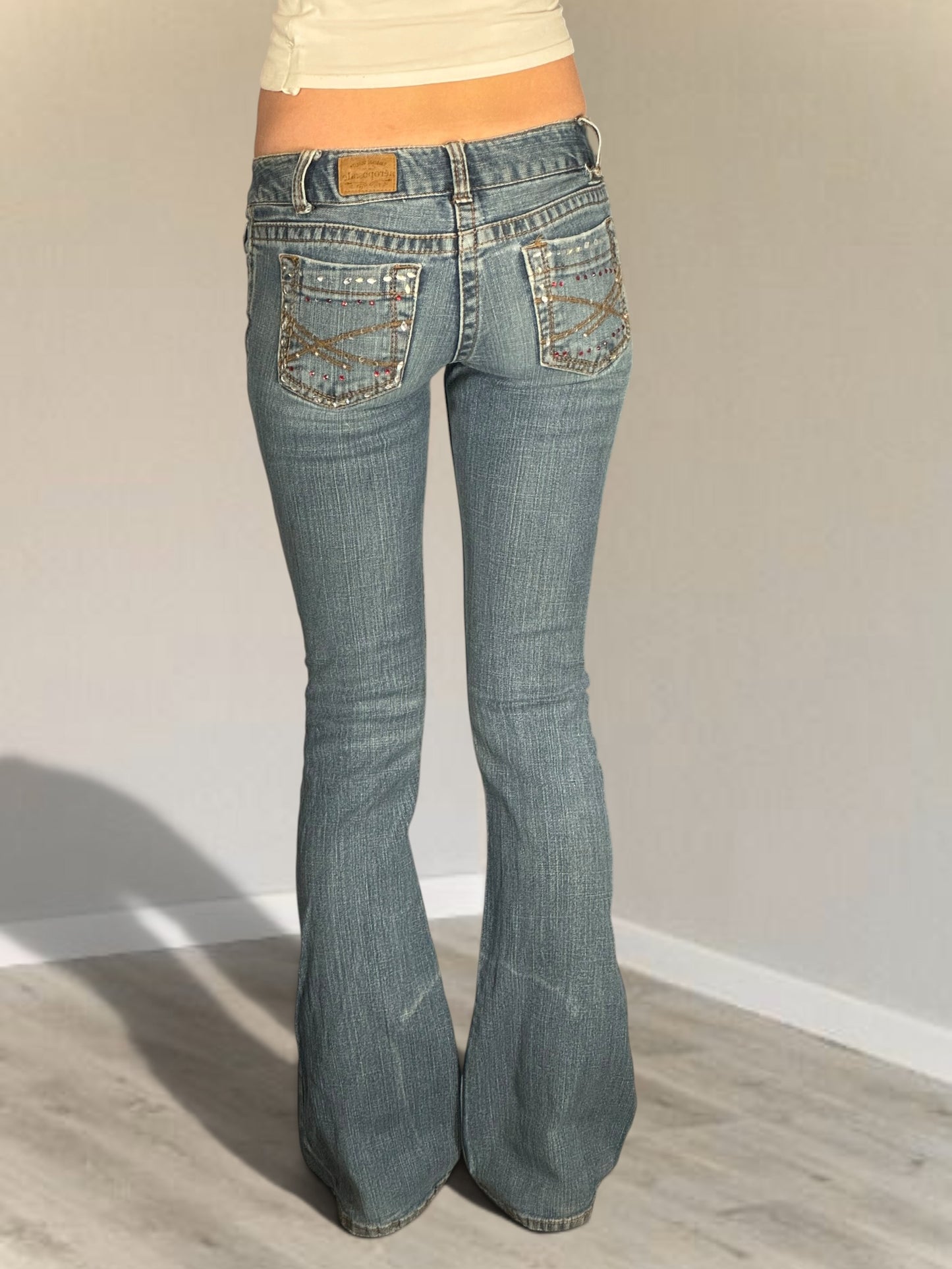 Lågmidjade jeans stl: XXS
