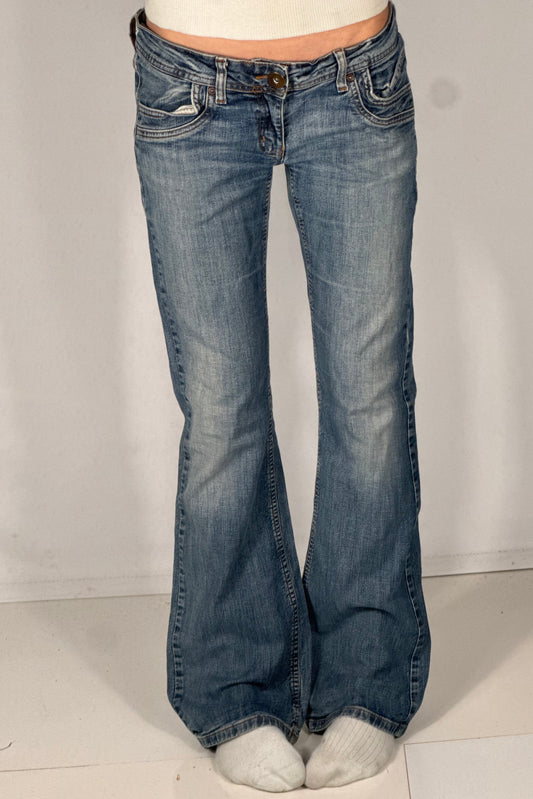 Lavtaljede jeans str: S