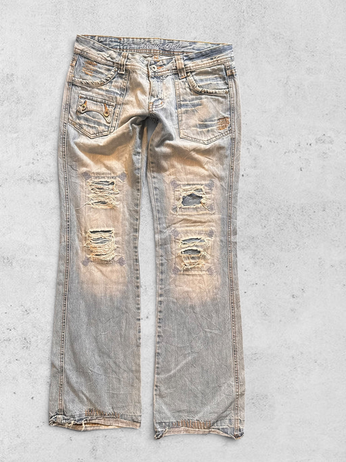 Lågmidjade jeans stl: M