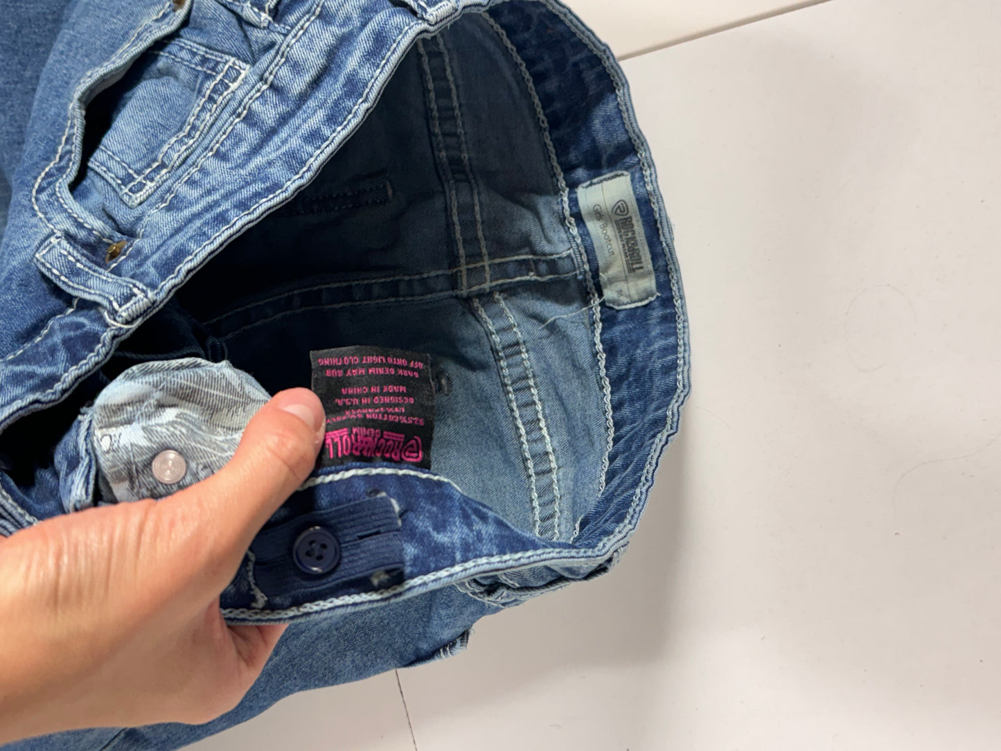 Lågmidjade jeans stl: XS