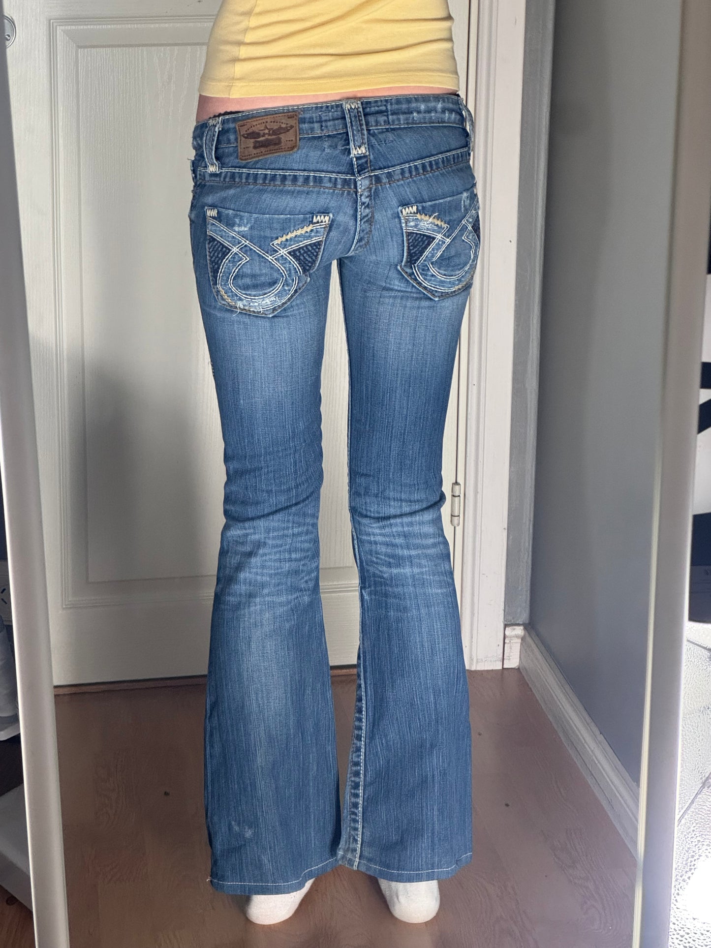 Lågmidjade jeans stl: XXS