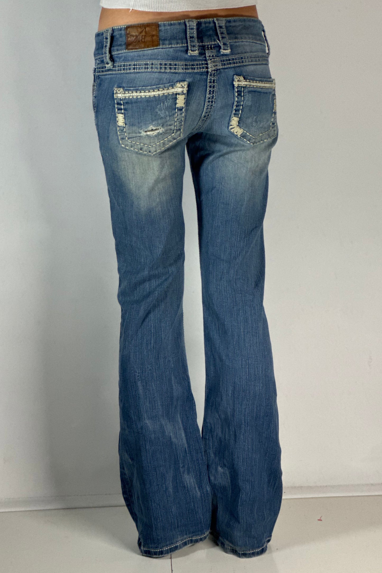 Lågmidjade jeans stl: S