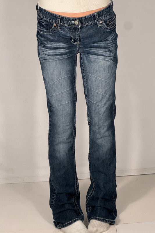 Lågmidjade jeans stl: S/M