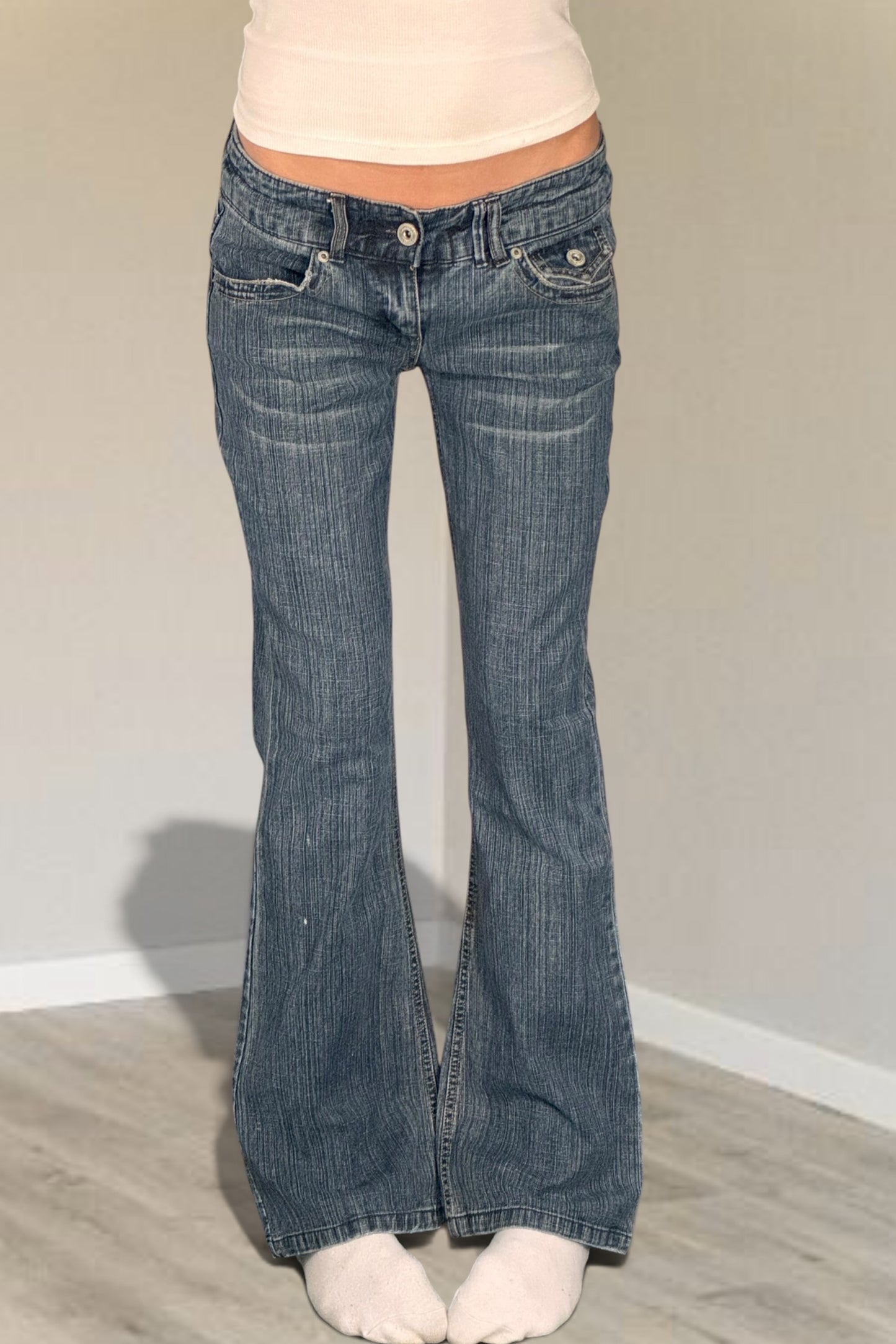 Lågmidjade jeans stl: XS