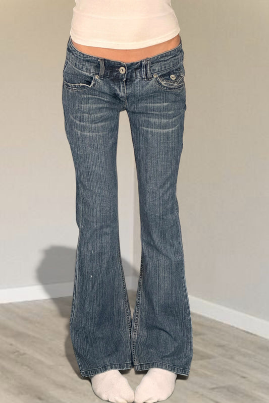 Lågmidjade jeans stl: XS