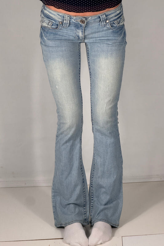 Lavlivede jeans str: XS