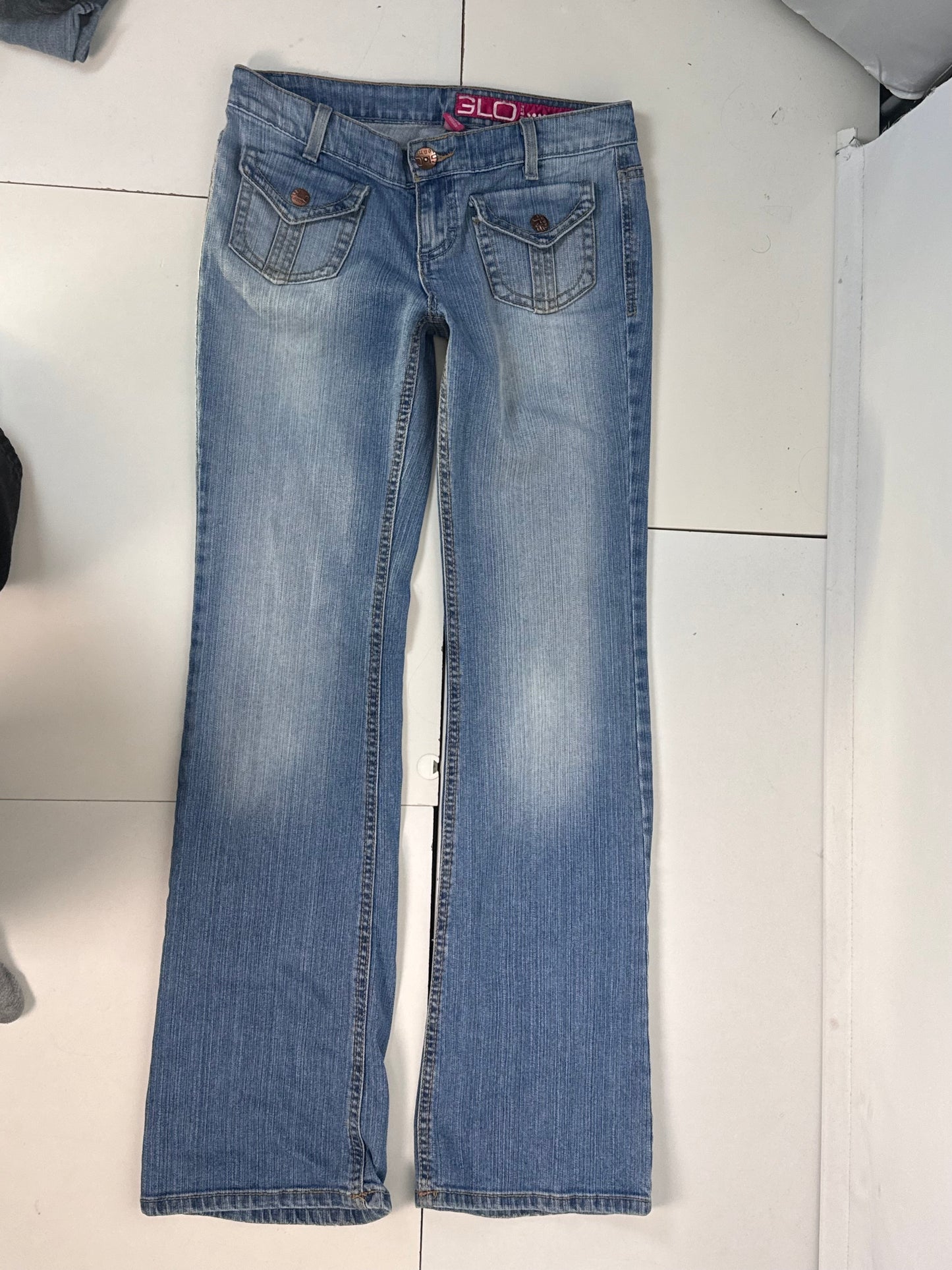 Lågmidjade jeans stl: S