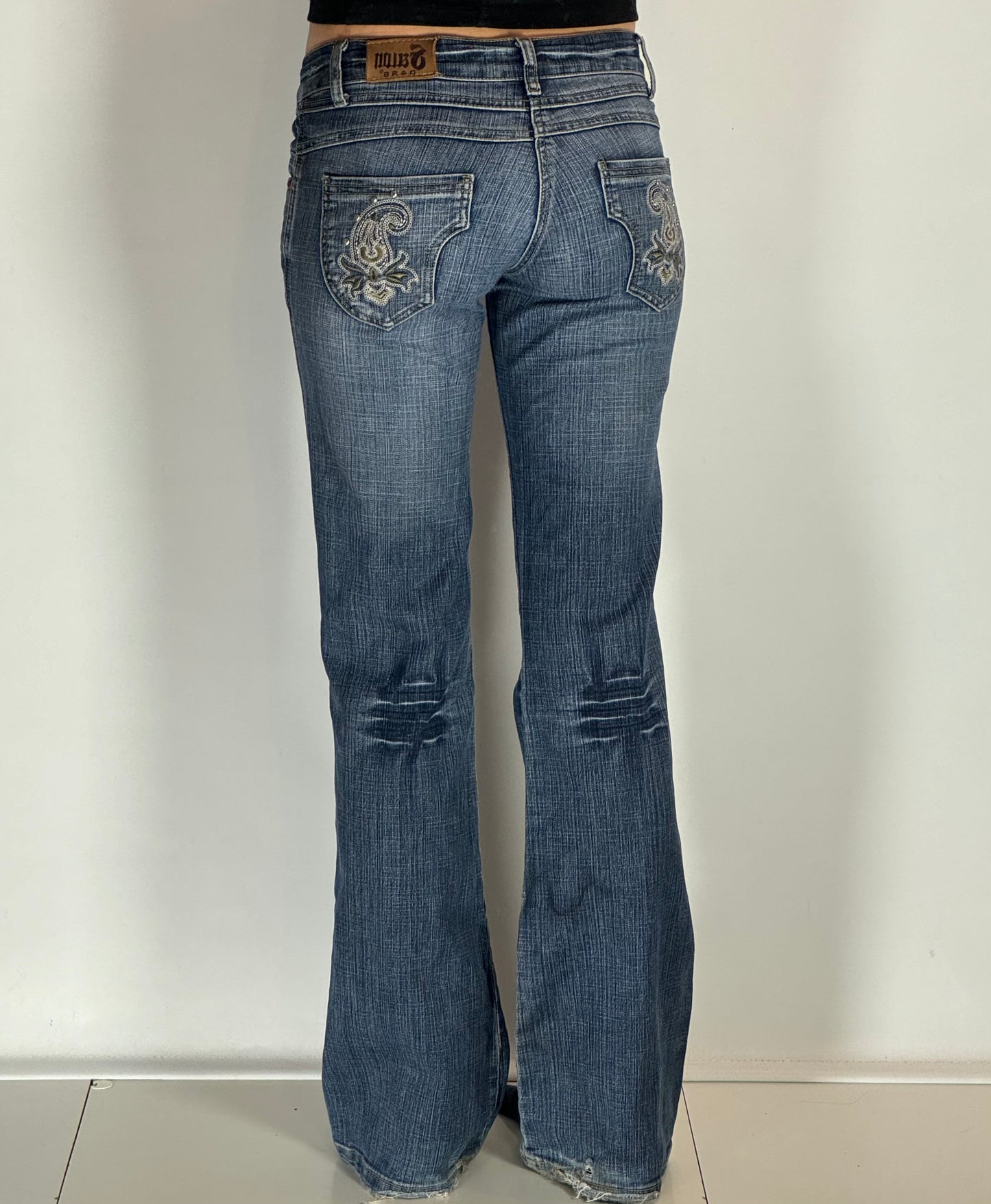 Lågmidjade jeans stl: XS
