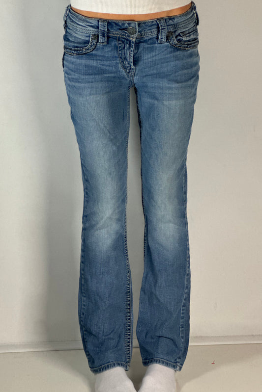 Lågmidjade jeans stl: XS