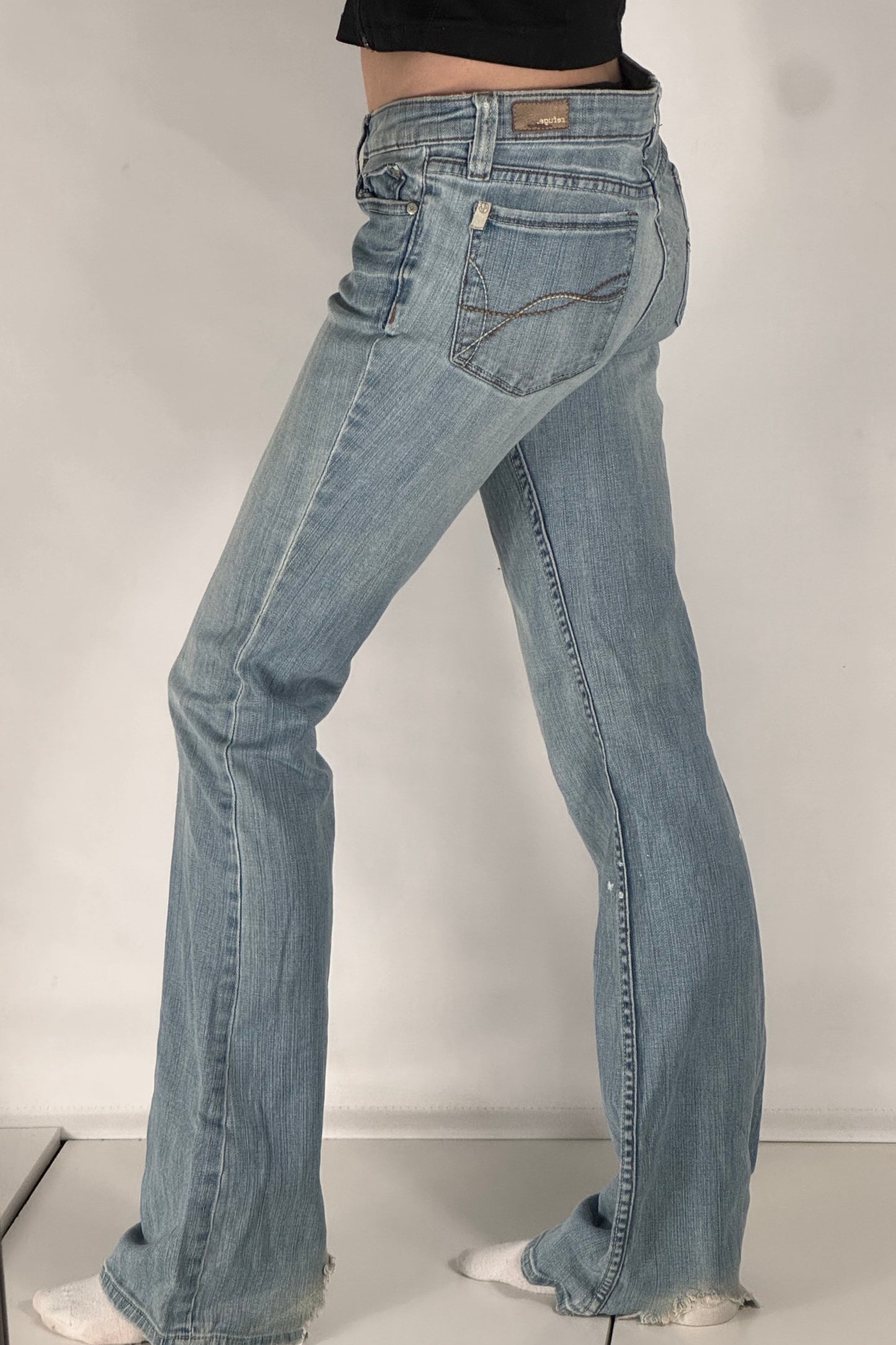 Lågmidjade jeans stl: S