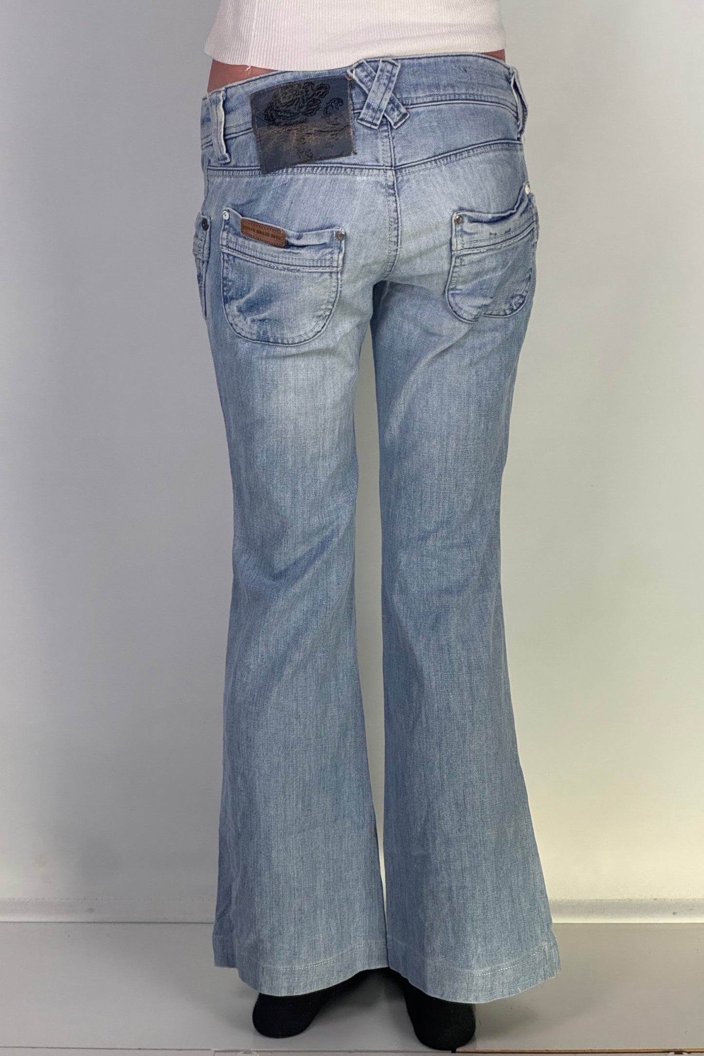 Lågmidjade jeans stl: XS