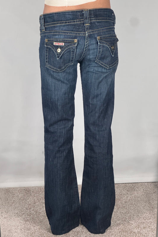 Lavtaljede jeans str: S