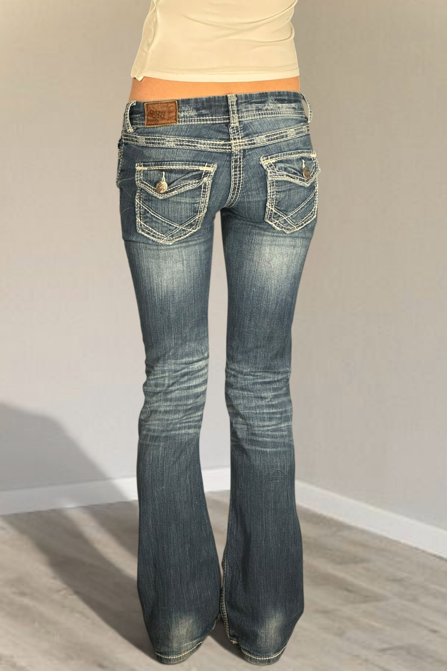 Lågmidjade jeans stl: XS