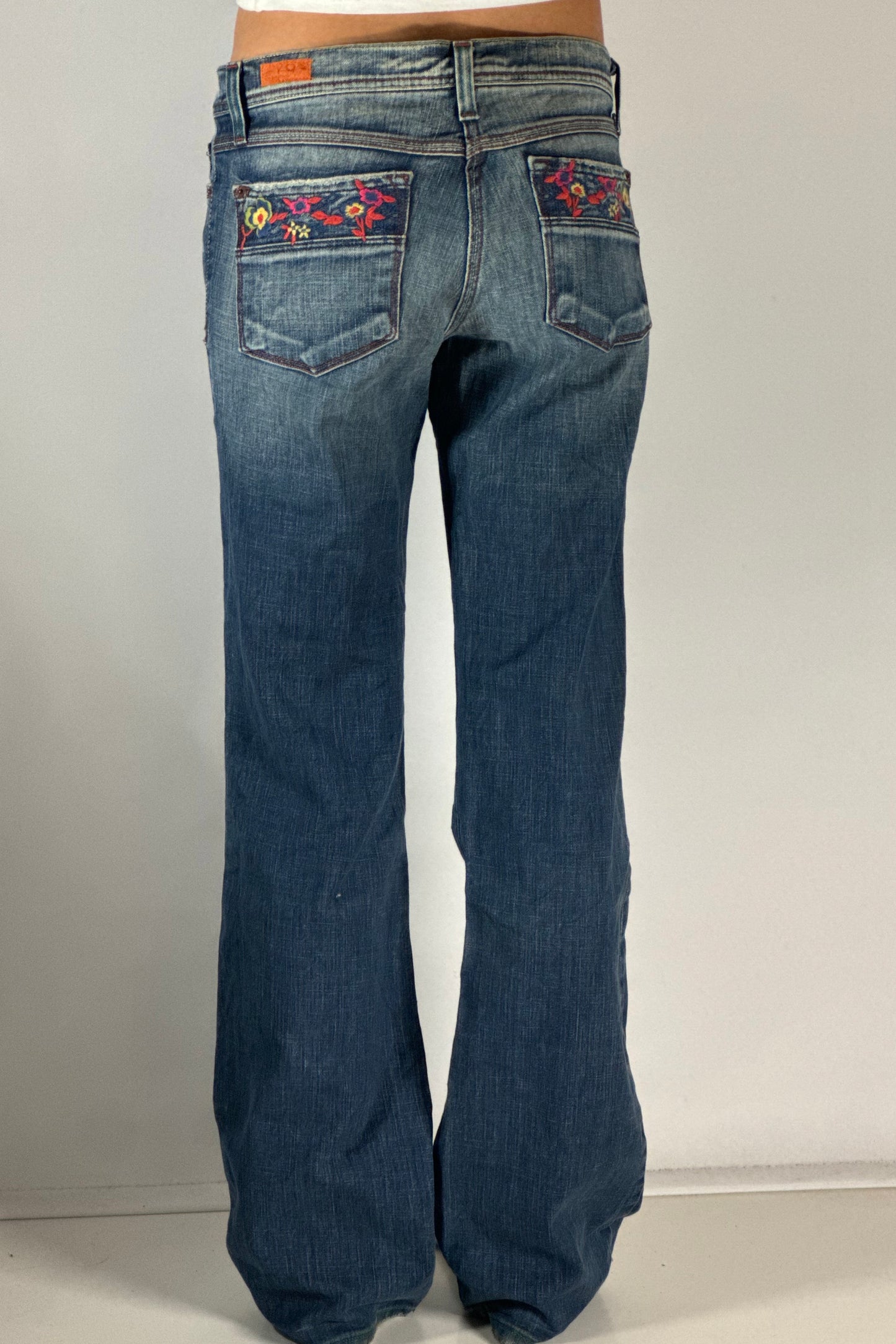Lågmidjade jeans stl: S