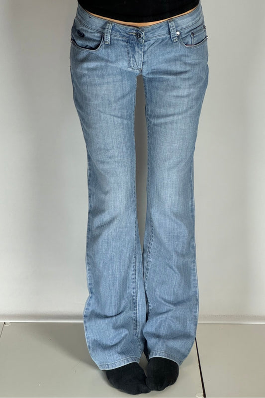 Lågmidjade jeans stl: S
